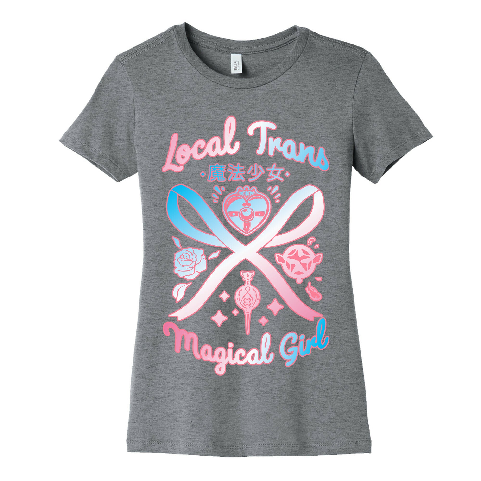 Local Trans Magical Girl Women's Cotton Tee