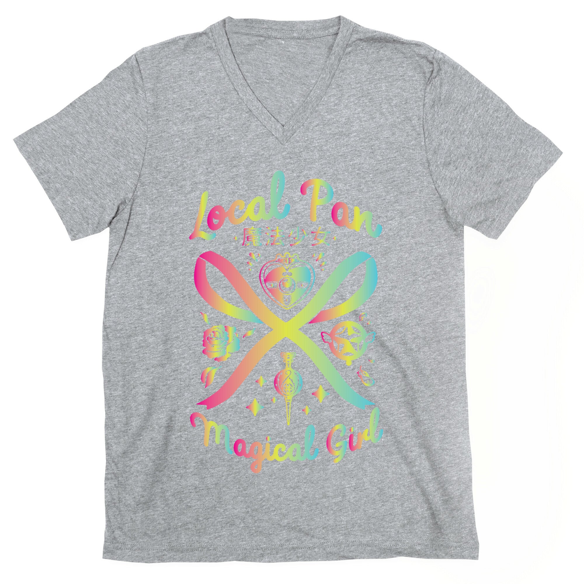 Local Pan Magical Girl V-Neck