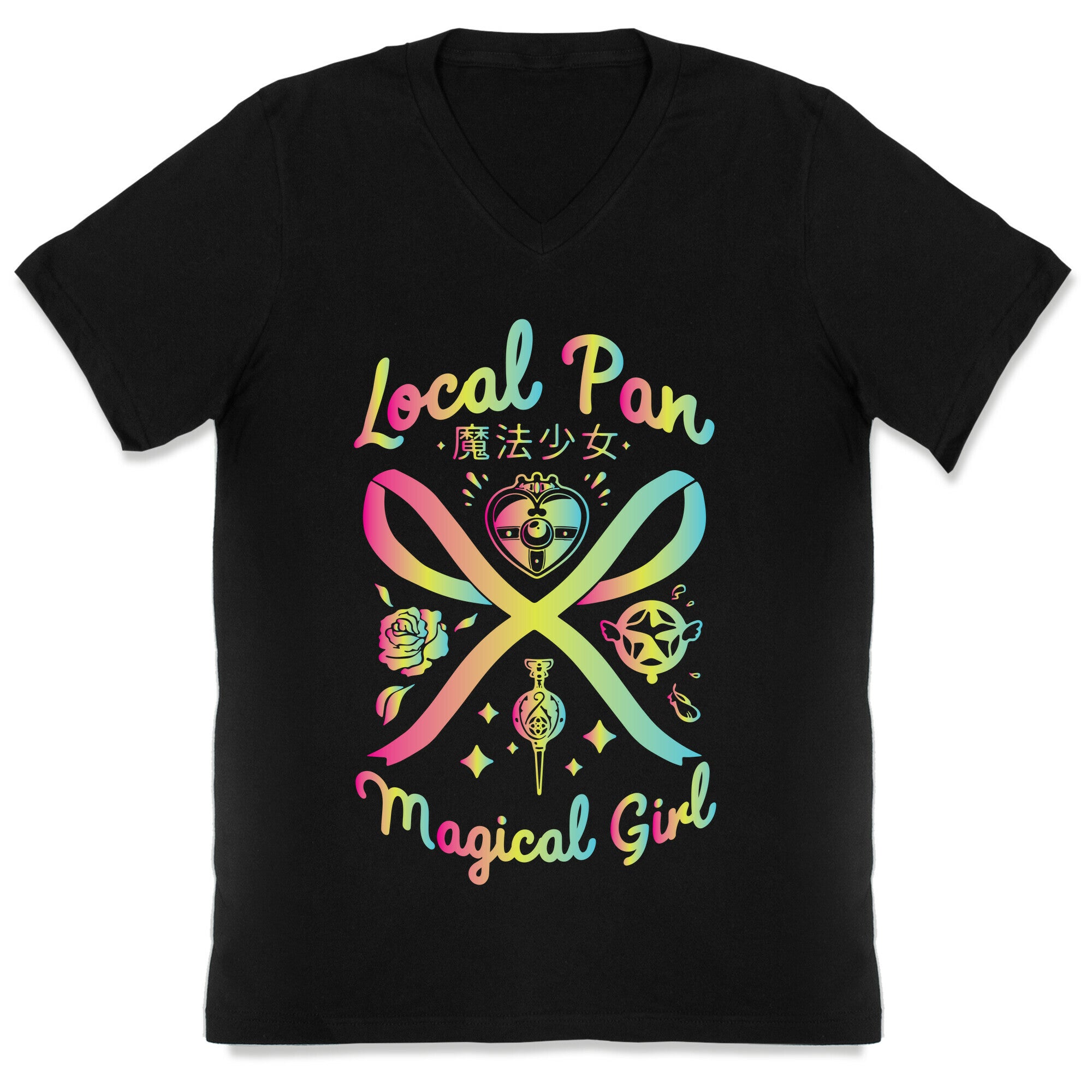 Local Pan Magical Girl V-Neck