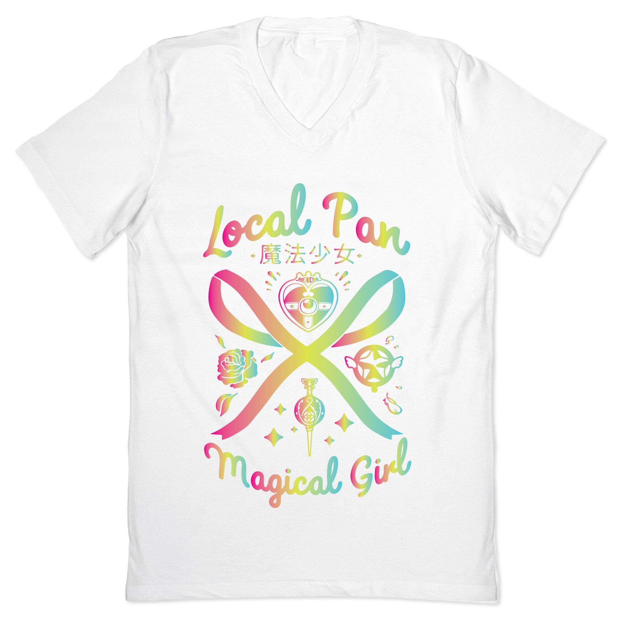 Local Pan Magical Girl V-Neck