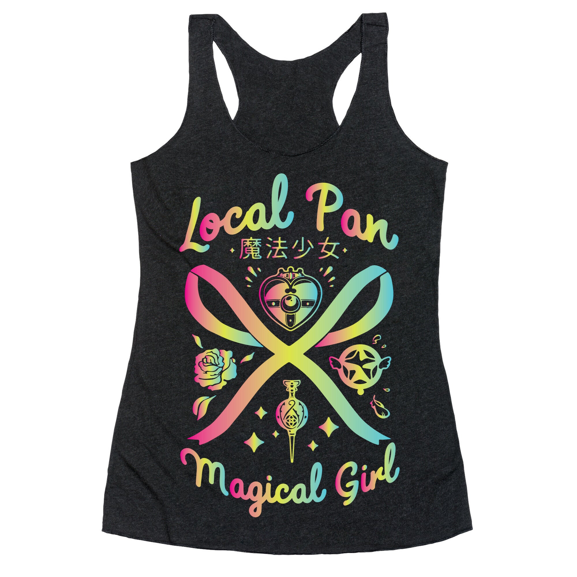 Local Pan Magical Girl Racerback Tank