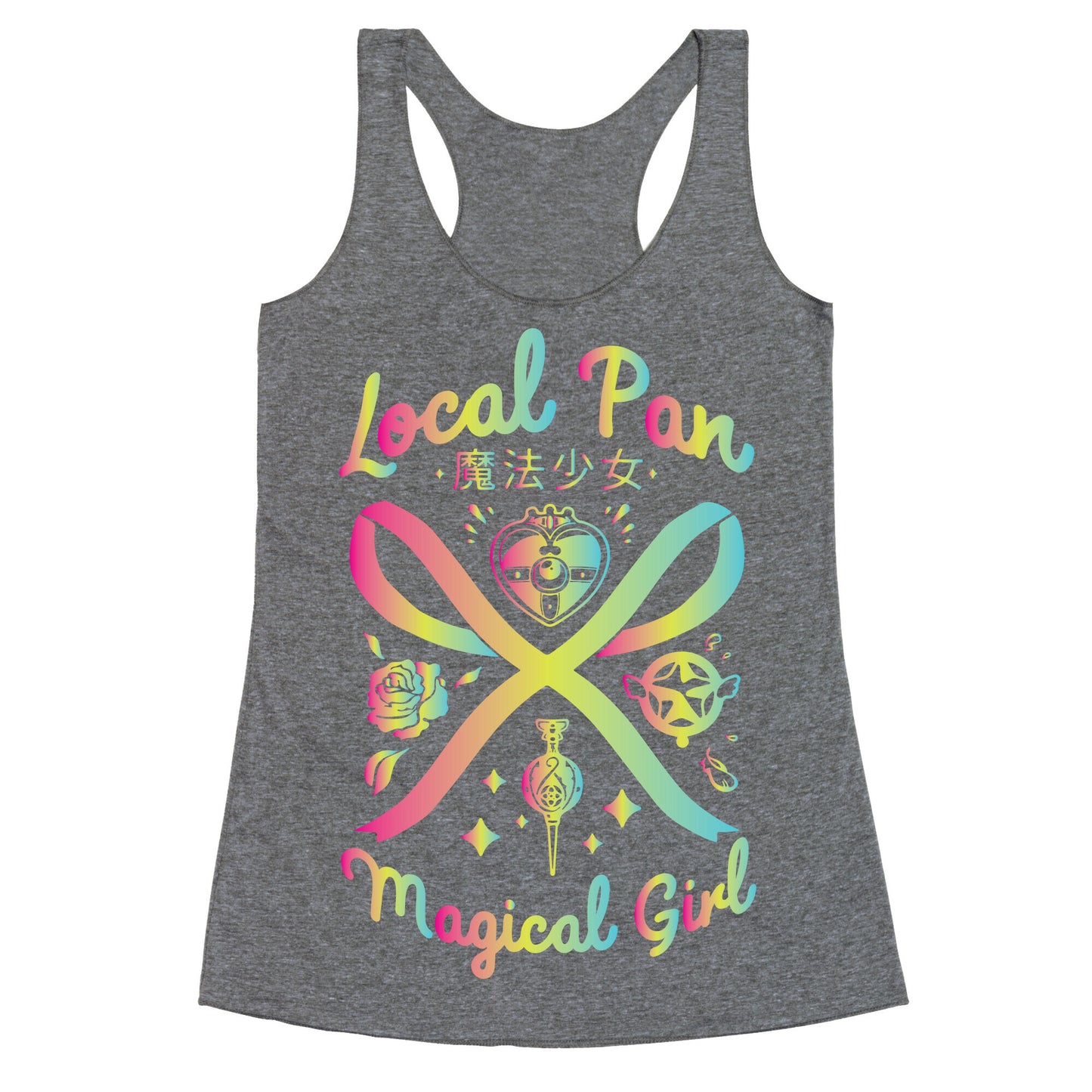 Local Pan Magical Girl Racerback Tank