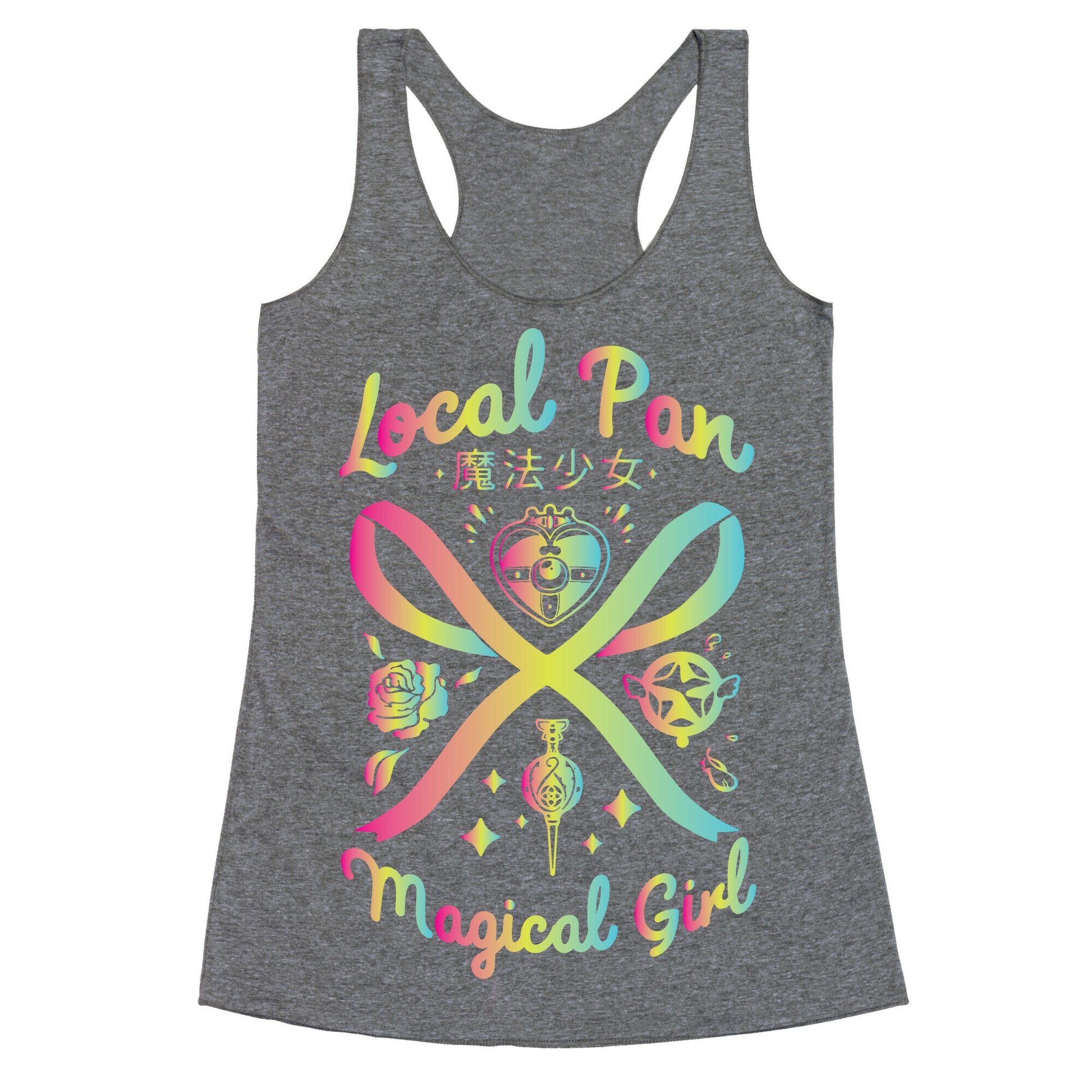 Local Pan Magical Girl Racerback Tank