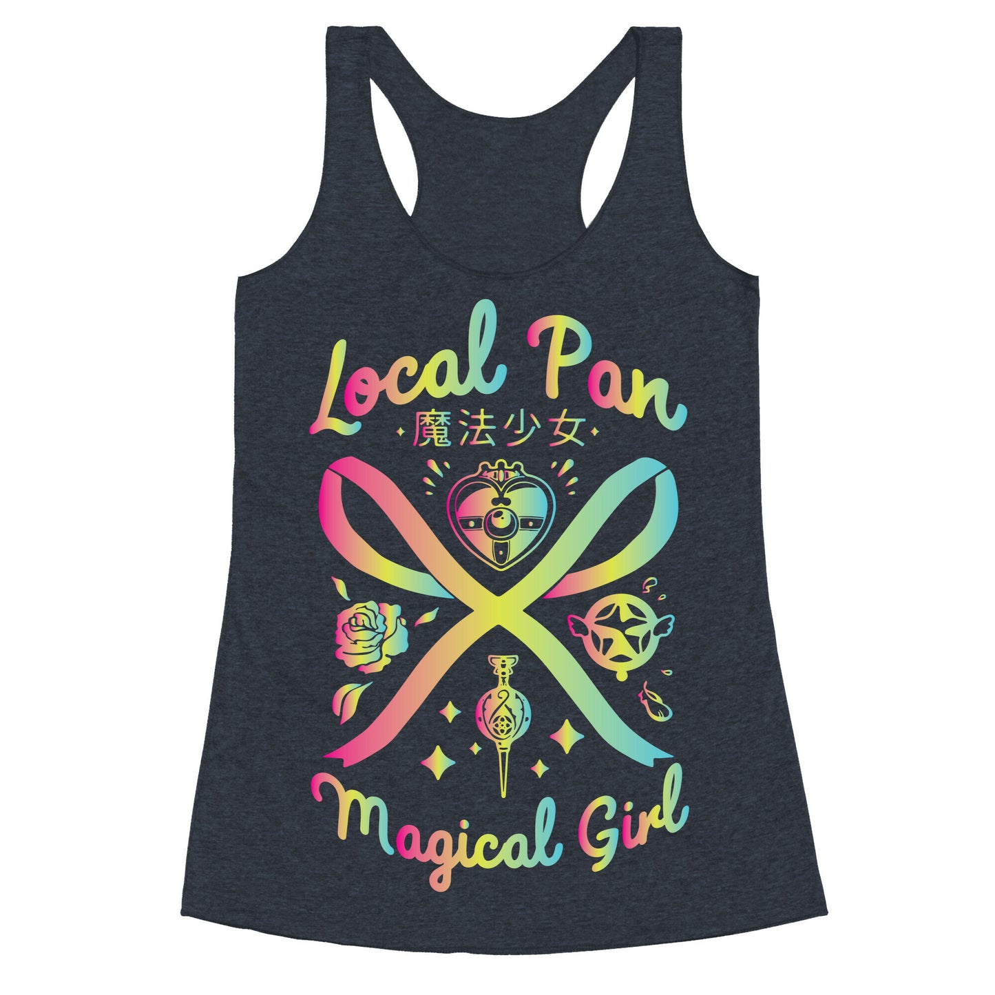 Local Pan Magical Girl Racerback Tank