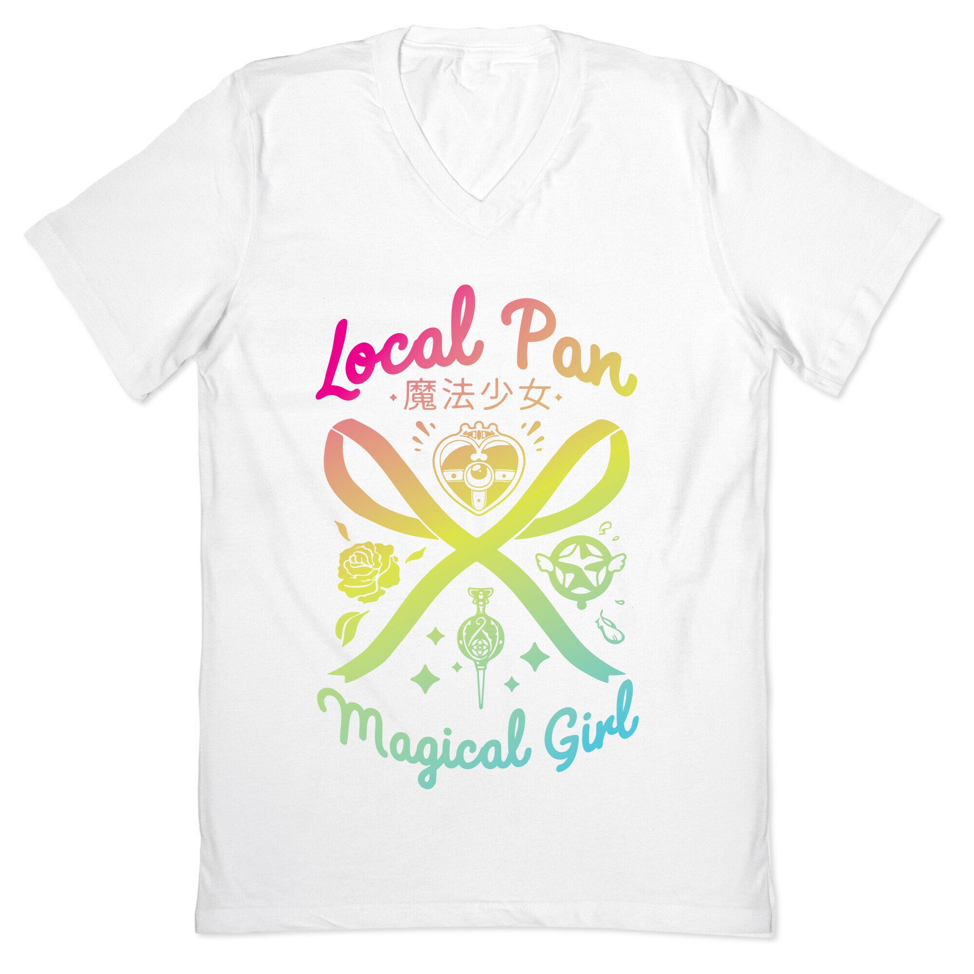 Local Pan Magical Girl V-Neck