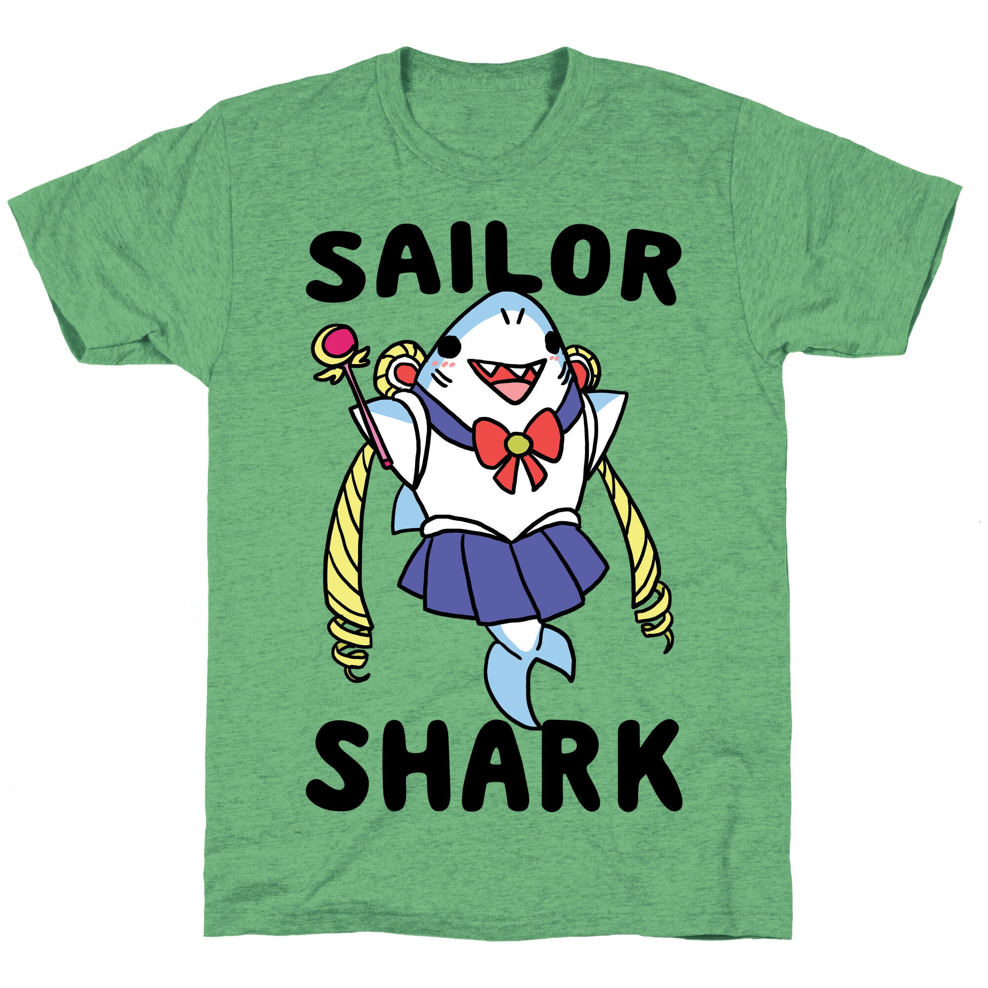 Sailor Shark Unisex Triblend Tee