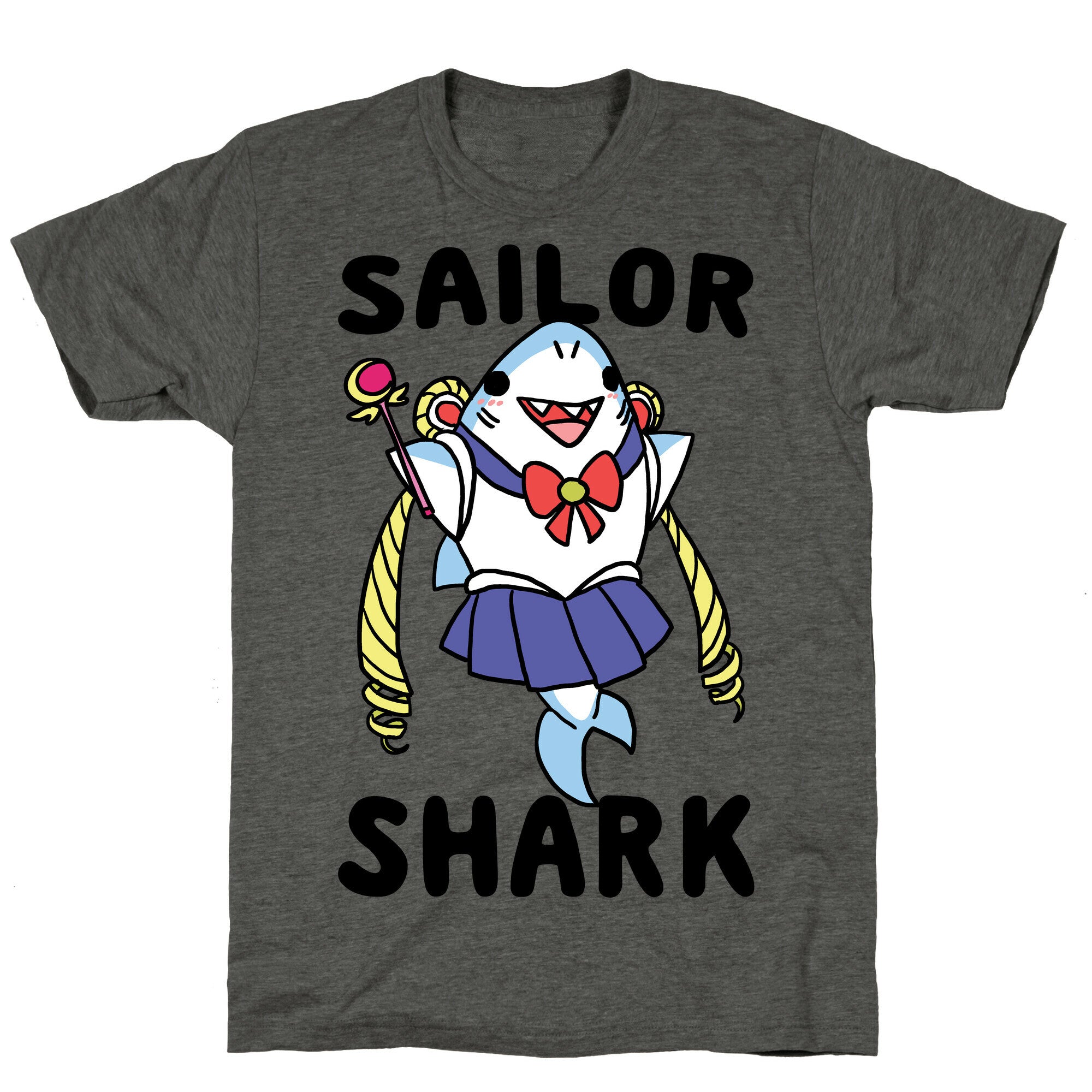 Sailor Shark Unisex Triblend Tee