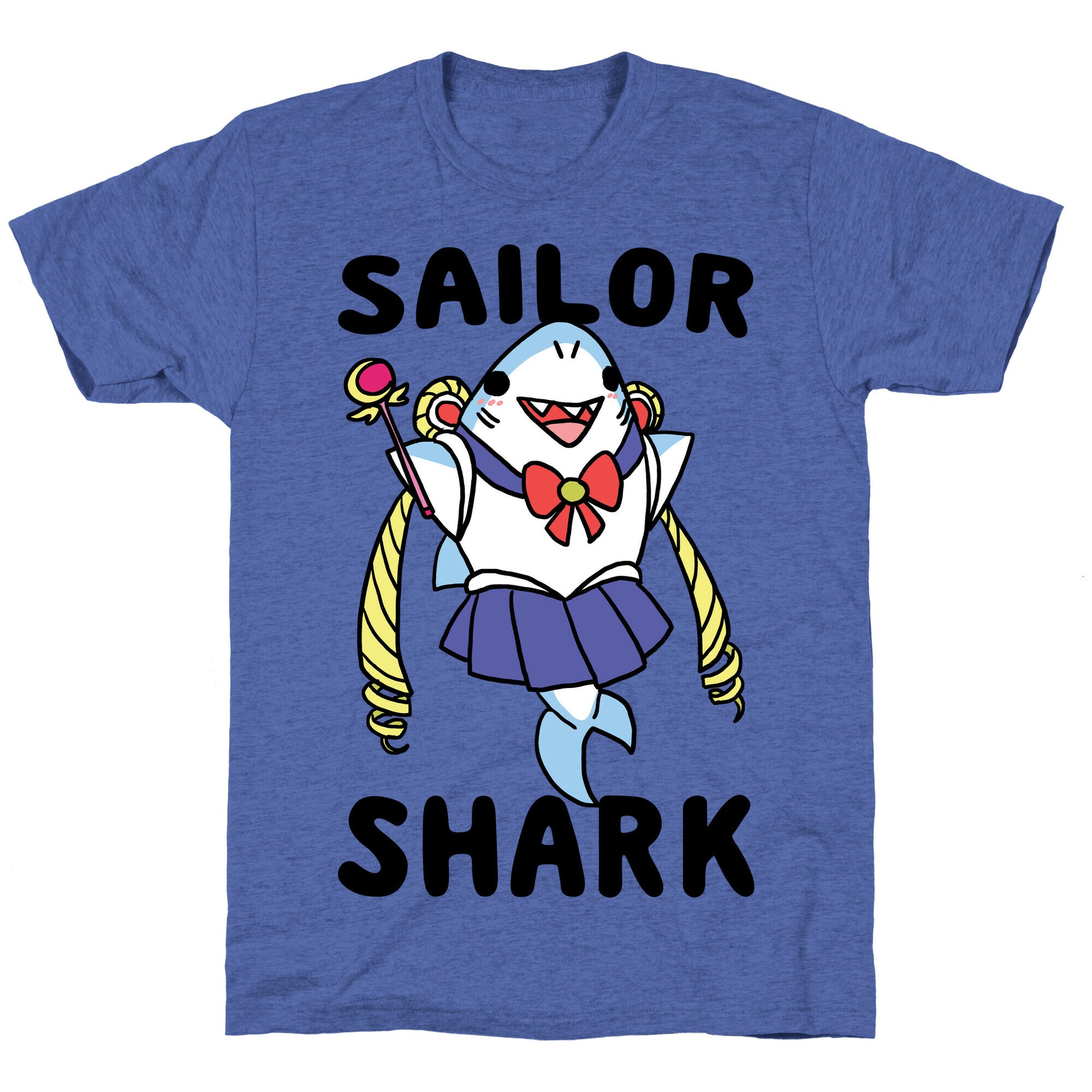 Sailor Shark Unisex Triblend Tee