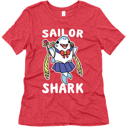 Sailor Shark Women's Triblend Tee