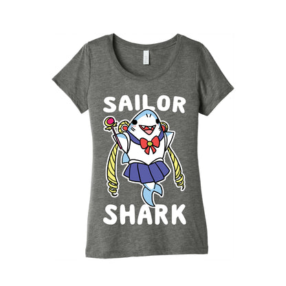 Sailor Shark Women's Triblend Tee