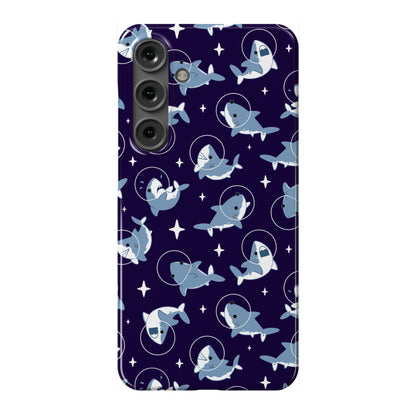 Space Shark Pattern Phone Case