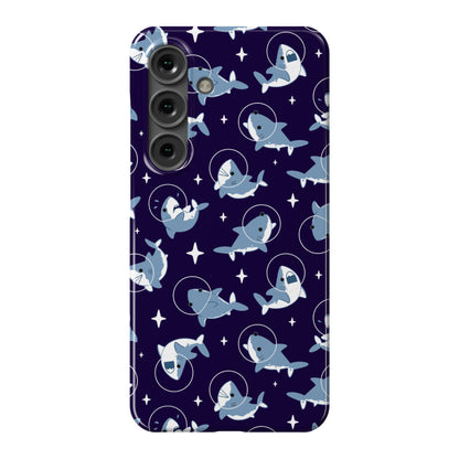 Space Shark Pattern Phone Case