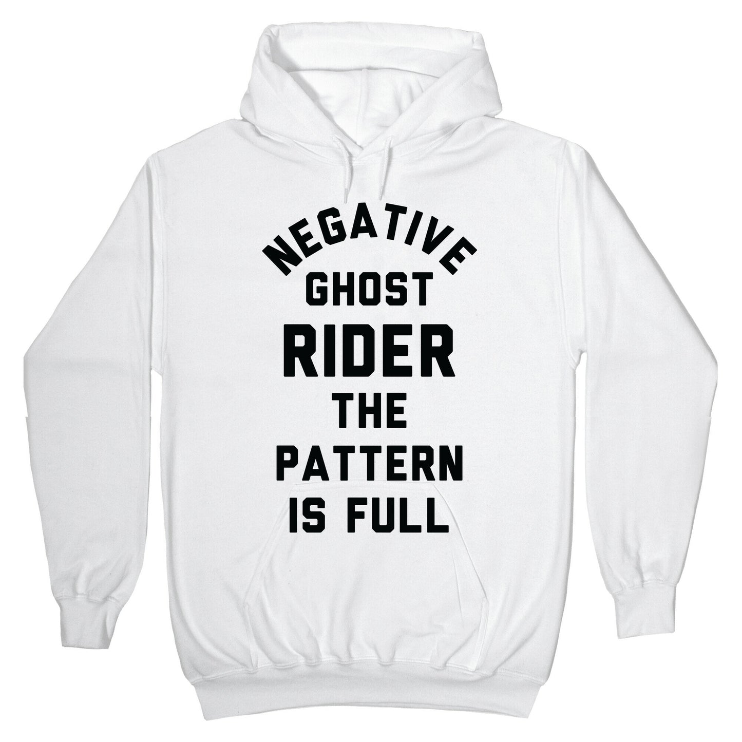 Negative Ghost Rider The Pattern is Full Hoodie