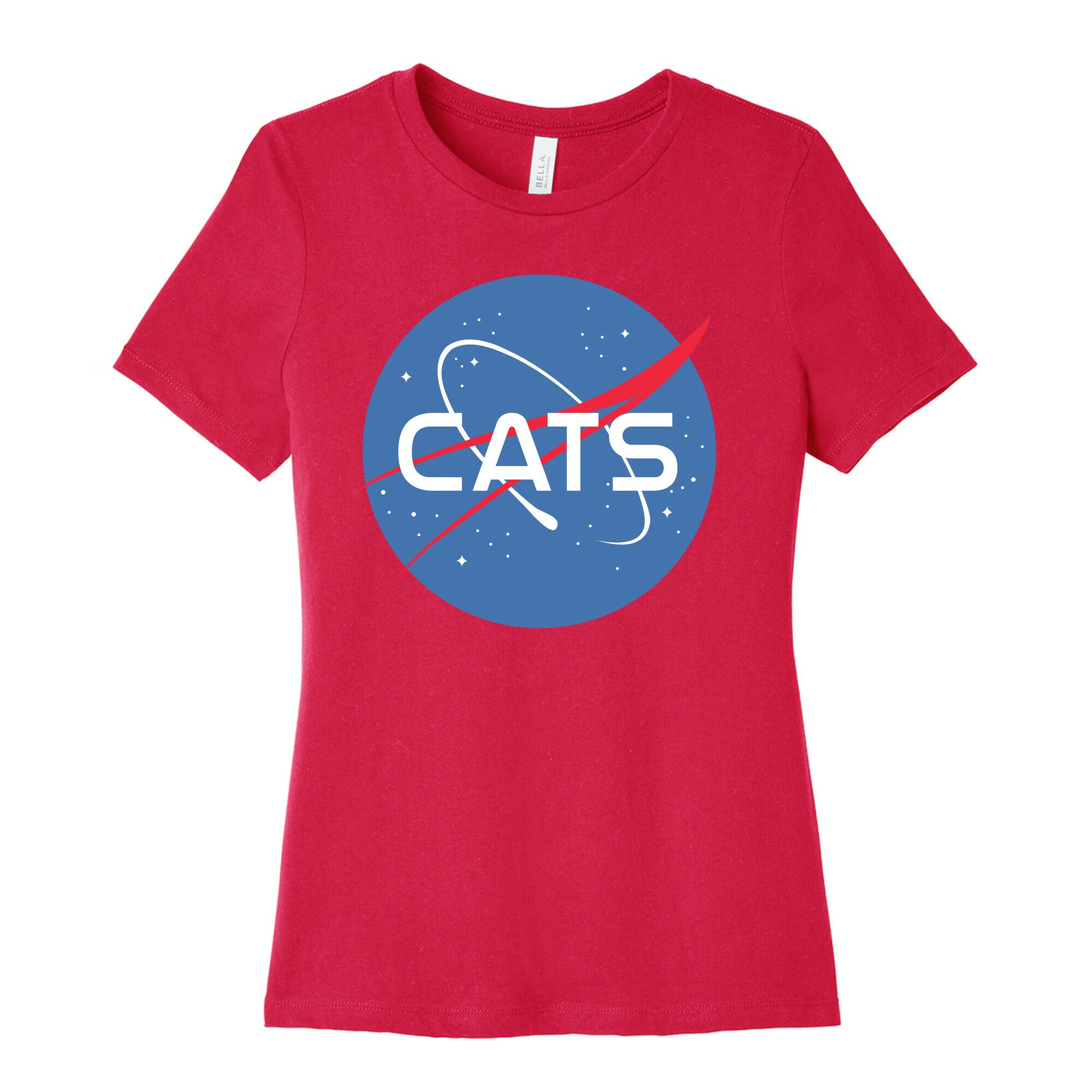 Cats Nasa Parody Women's Cotton Tee