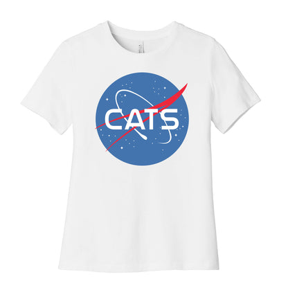 Cats Nasa Parody Women's Cotton Tee