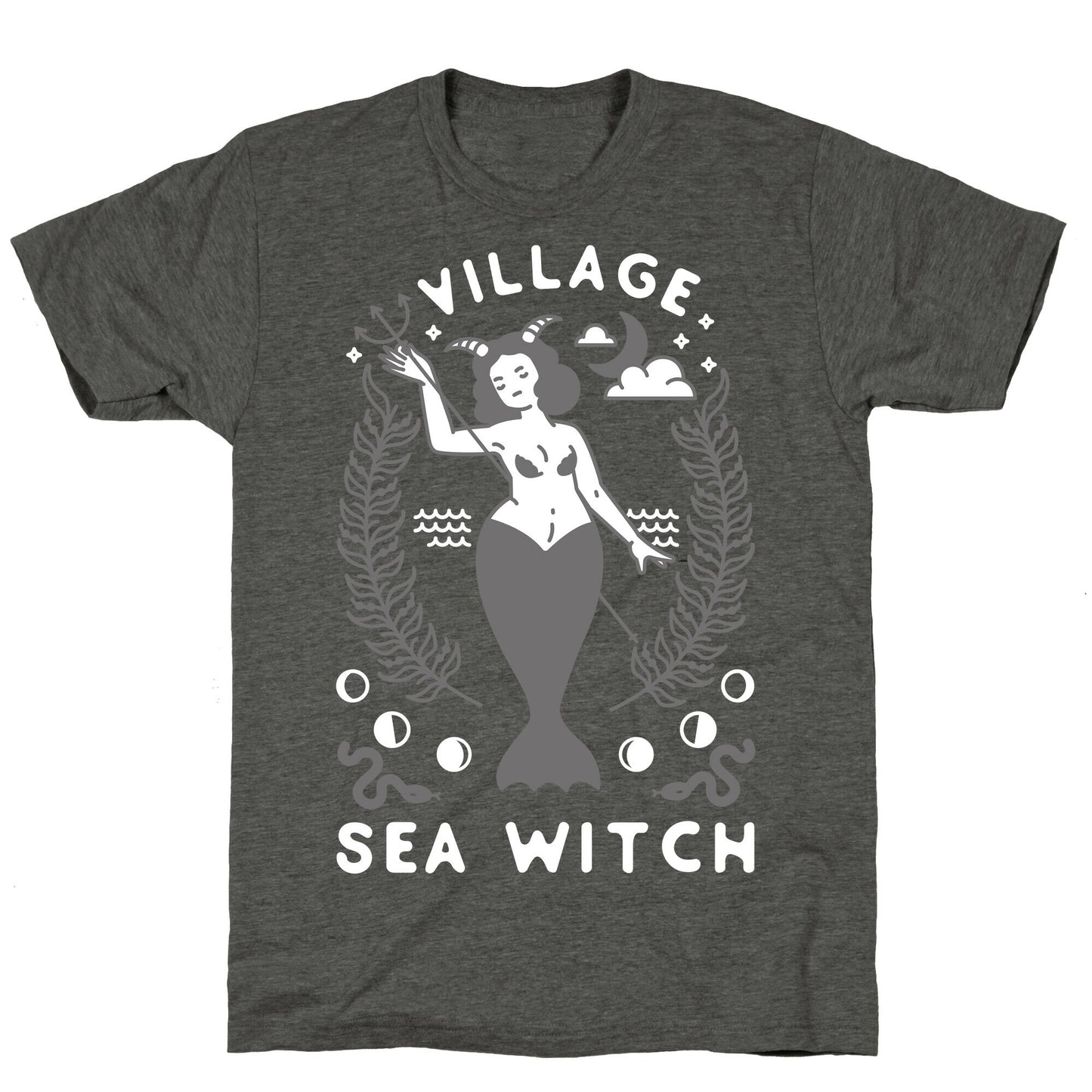 Village Sea Witch Unisex Triblend Tee