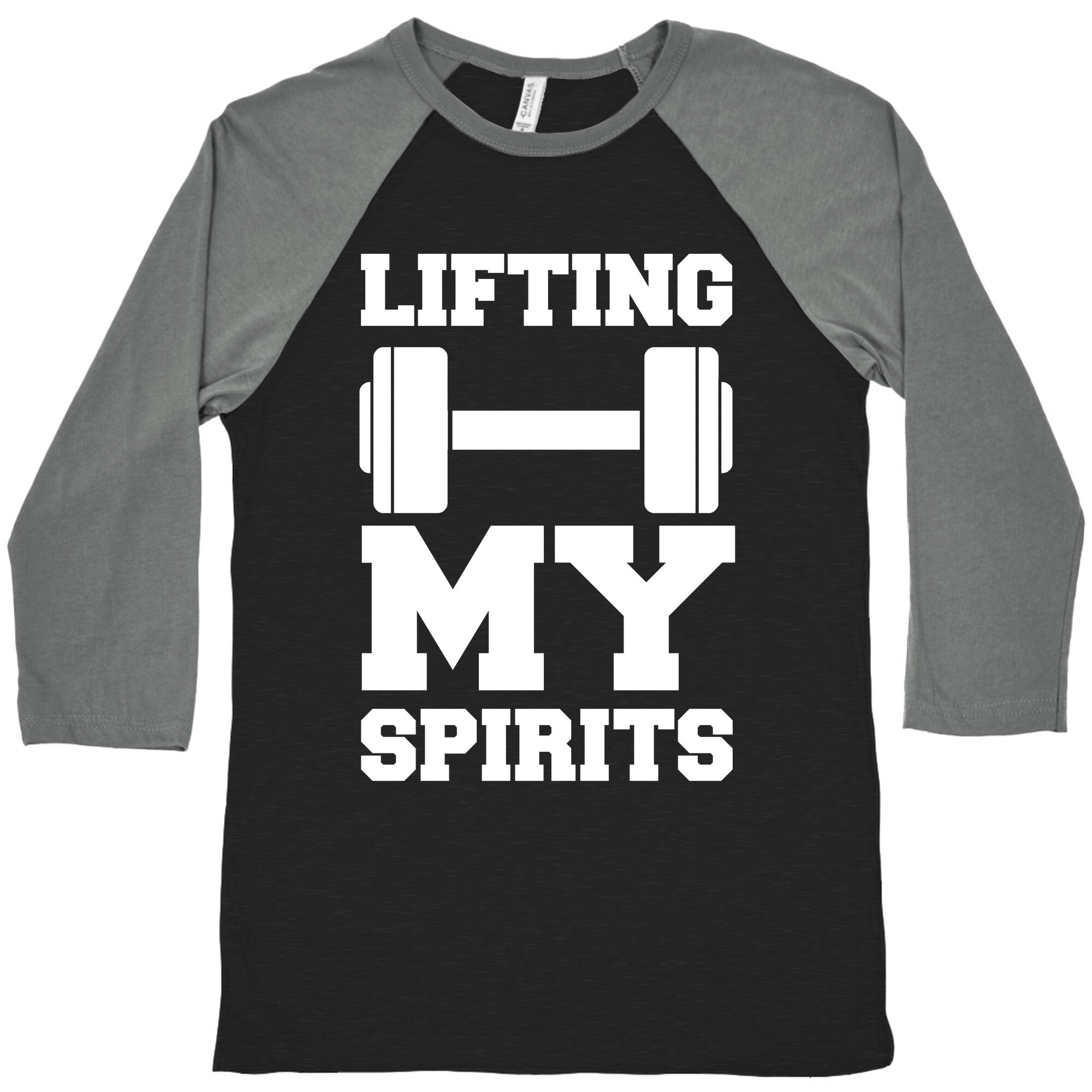 Lifting My Spirits Baseball Tee