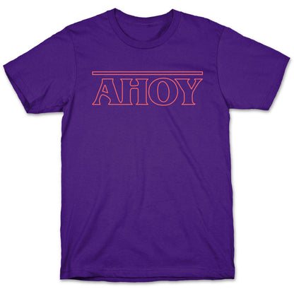 Ahoy (Stranger Things Parody) T-Shirt