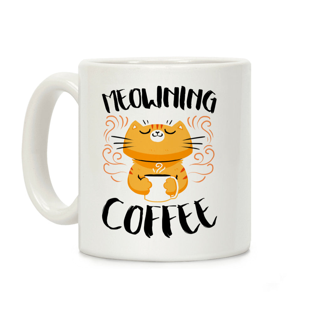 Meowning Coffee Coffee Mug