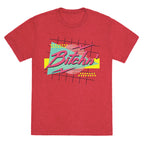 Bitchn' 80s Retro Unisex Triblend Tee