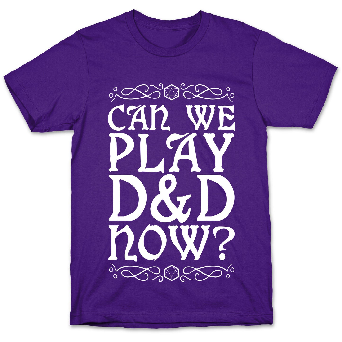 Can We Play D&D Now? T-Shirt