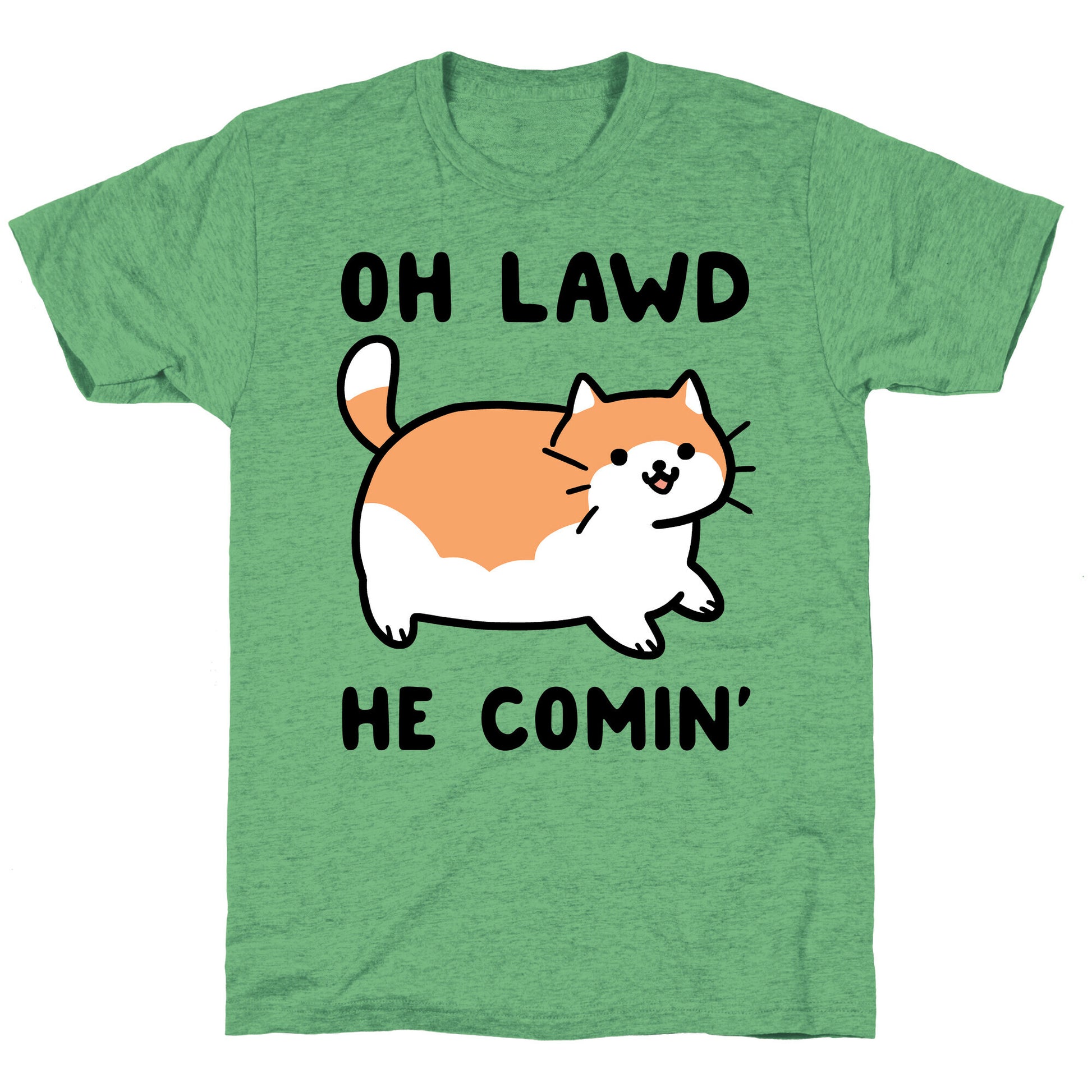 Oh Lawd, He Comin' Unisex Triblend Tee