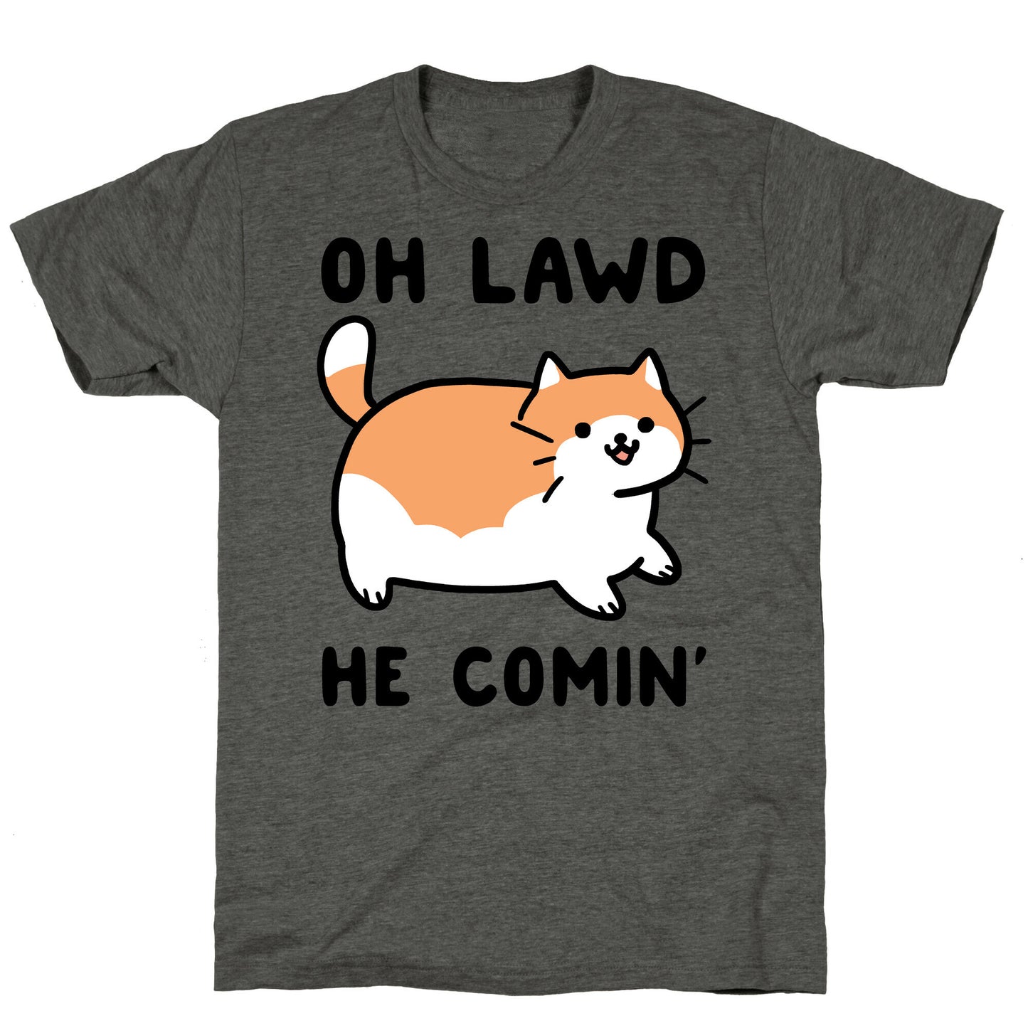 Oh Lawd, He Comin' Unisex Triblend Tee