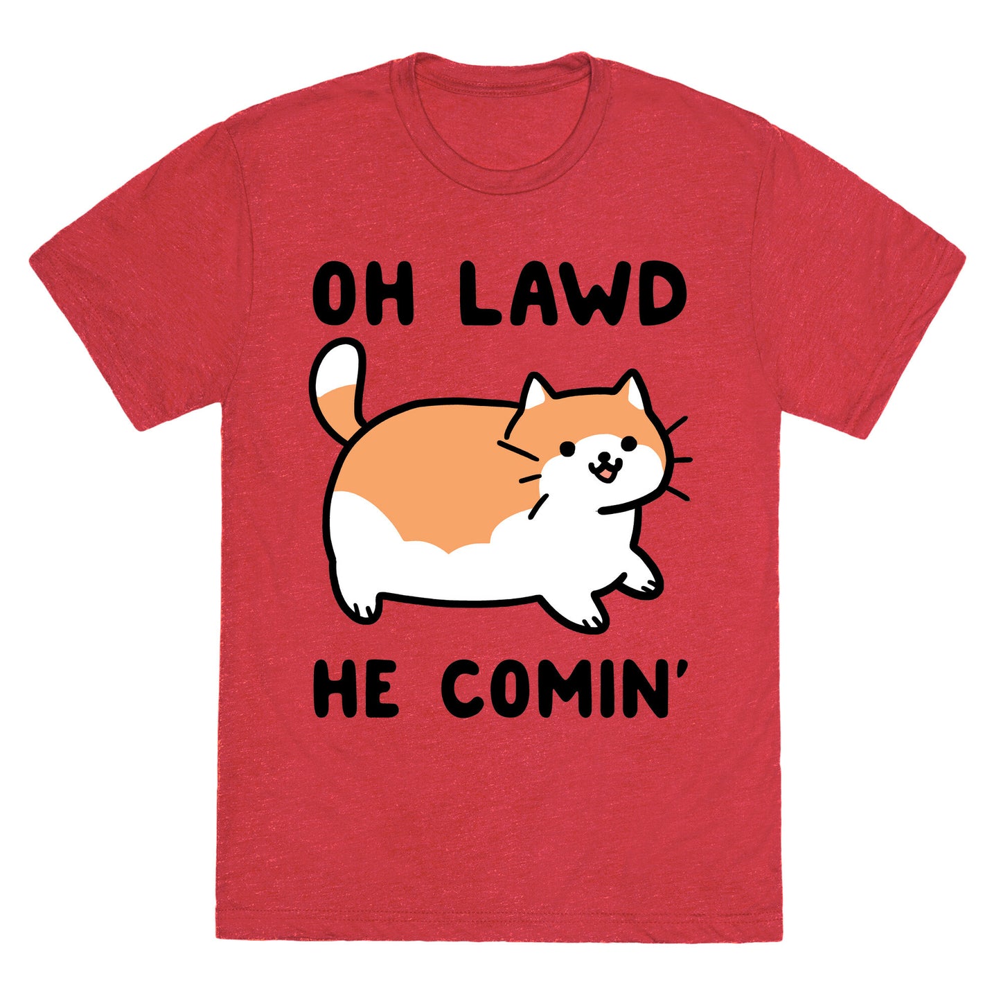 Oh Lawd, He Comin' Unisex Triblend Tee