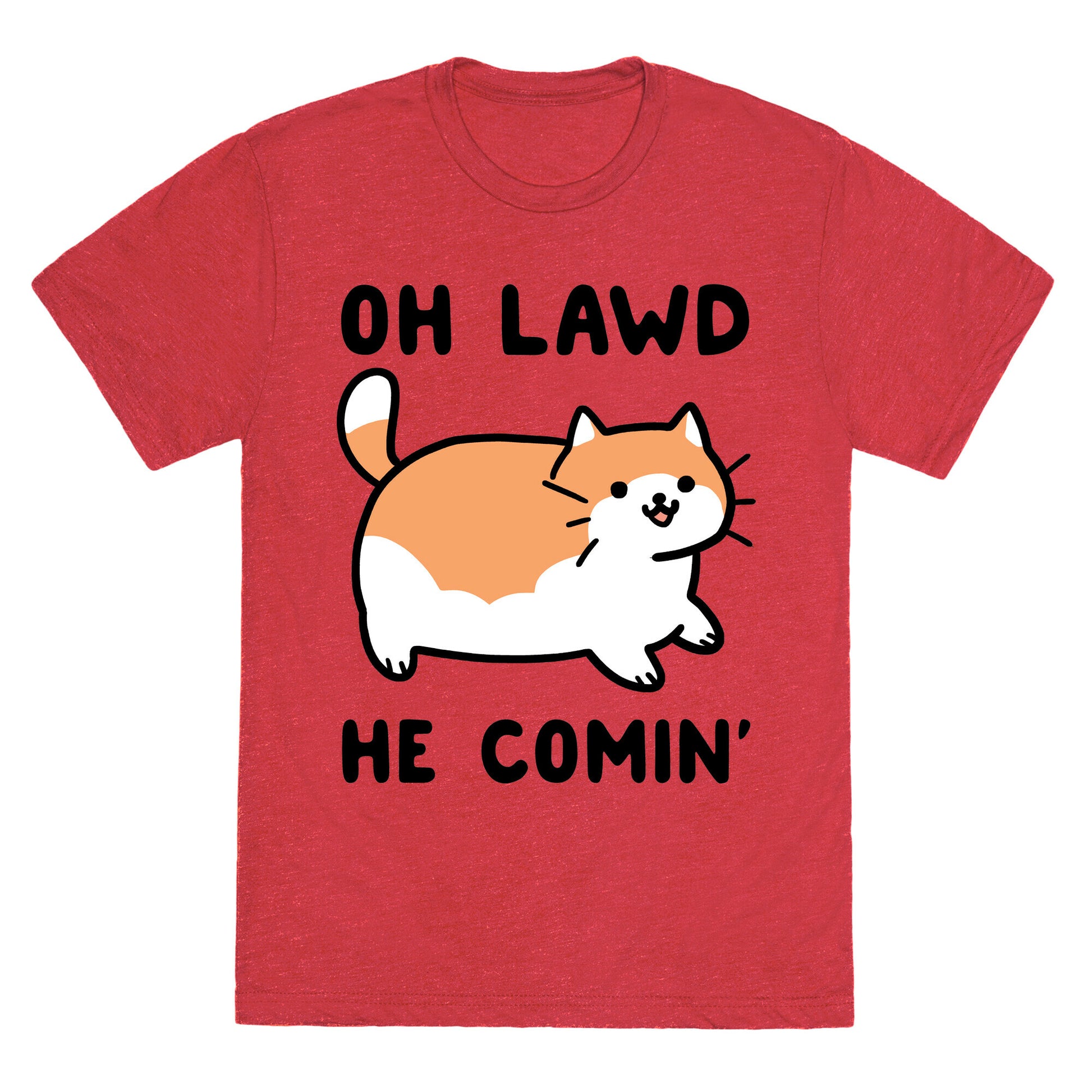 Oh Lawd, He Comin' Unisex Triblend Tee
