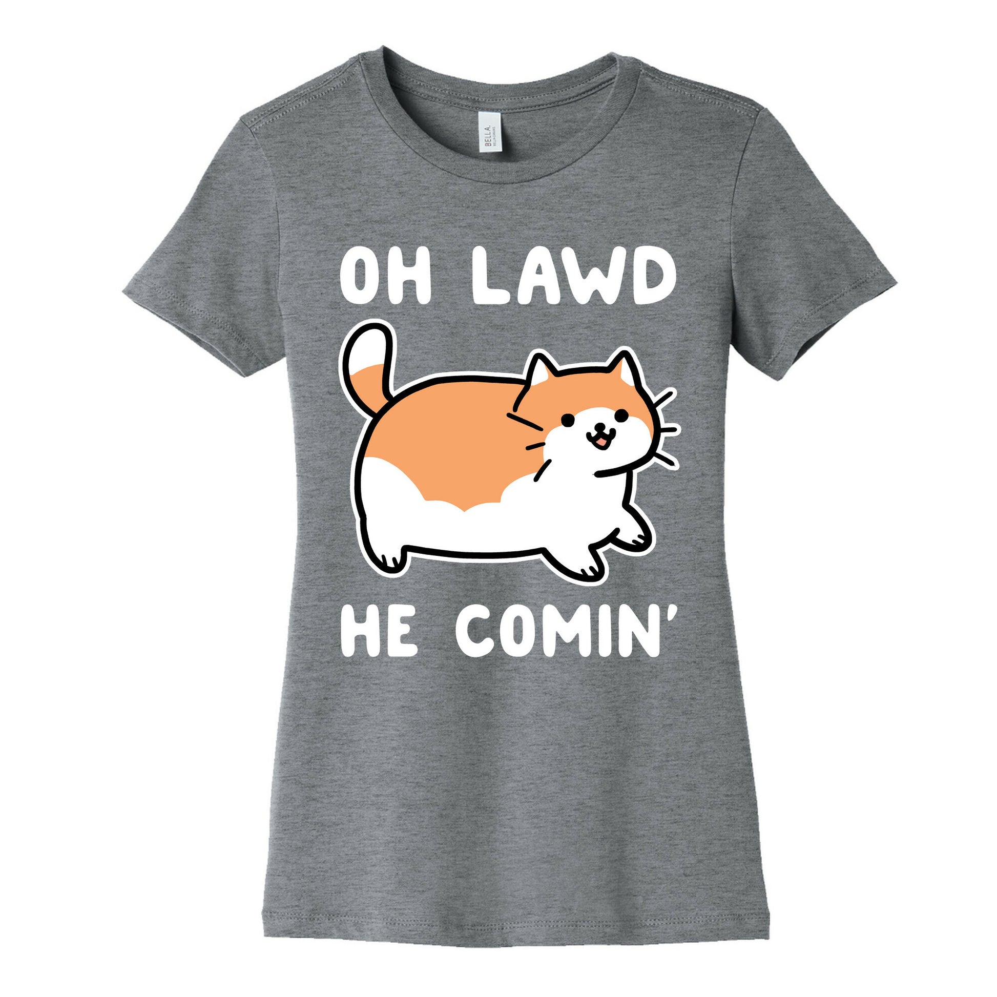 Oh Lawd, He Comin' Women's Cotton Tee