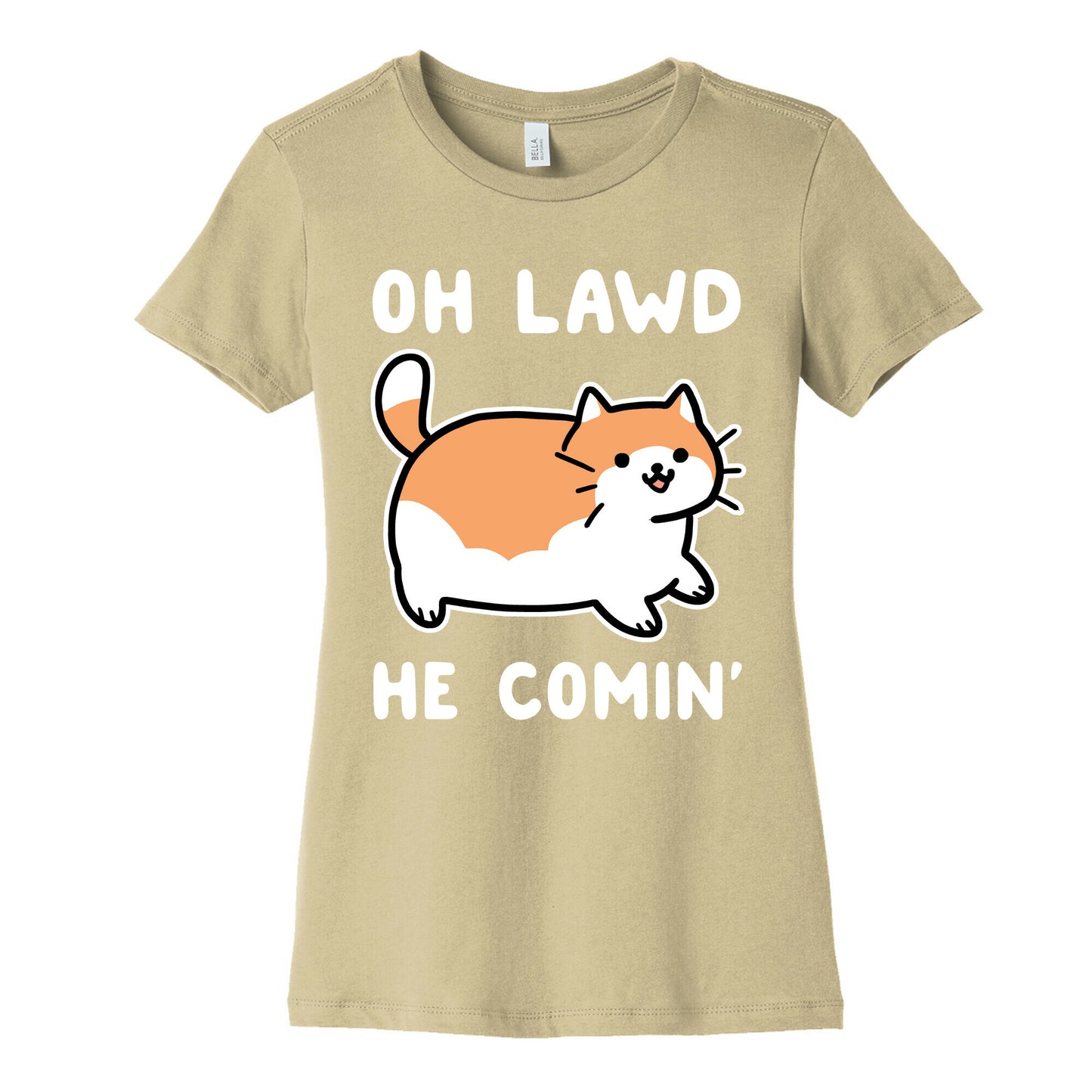 Oh Lawd, He Comin' Women's Cotton Tee