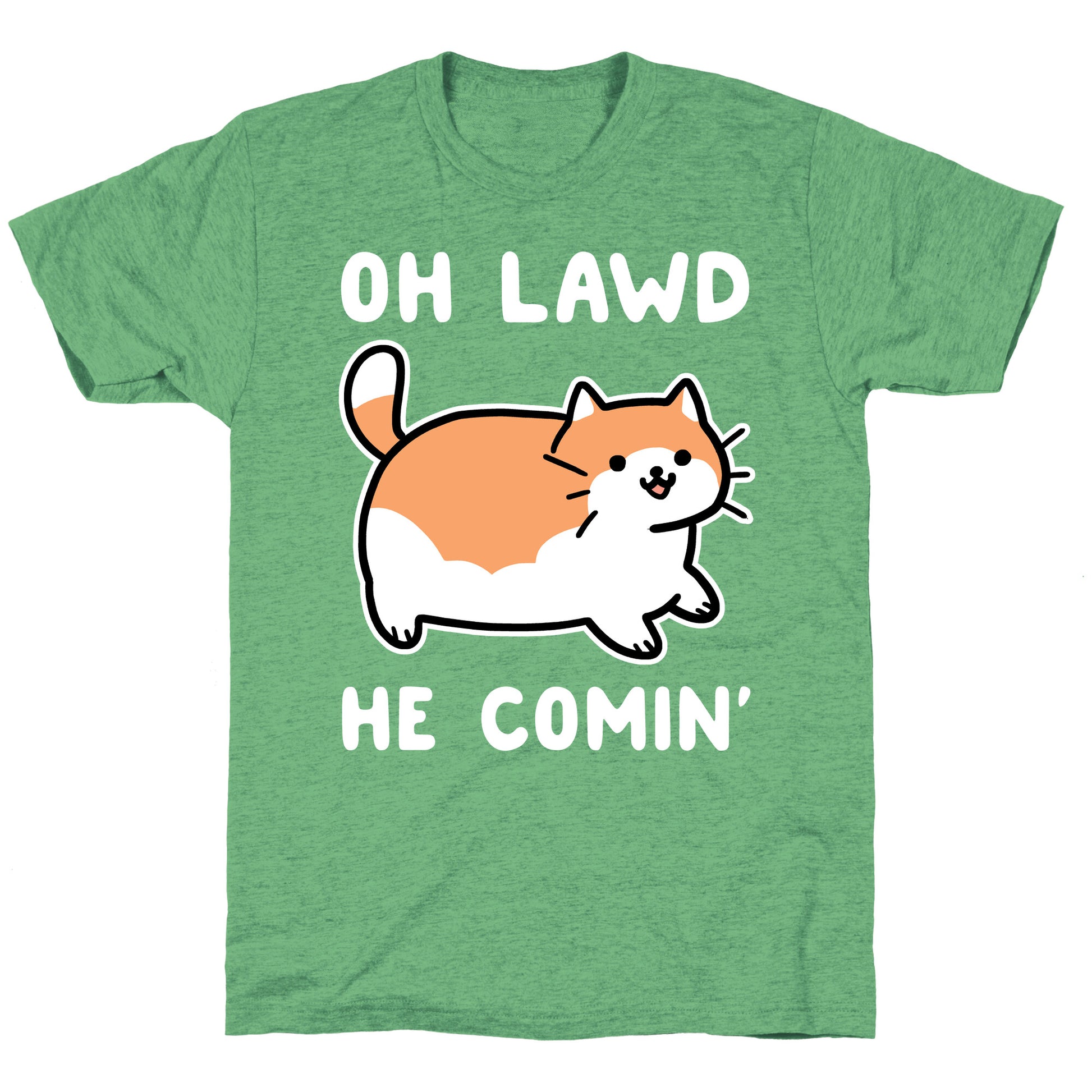 Oh Lawd, He Comin' Unisex Triblend Tee