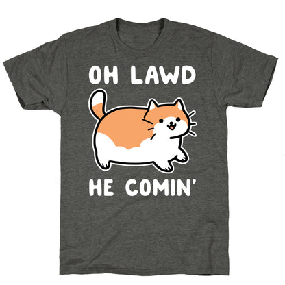 Oh Lawd, He Comin' Unisex Triblend Tee