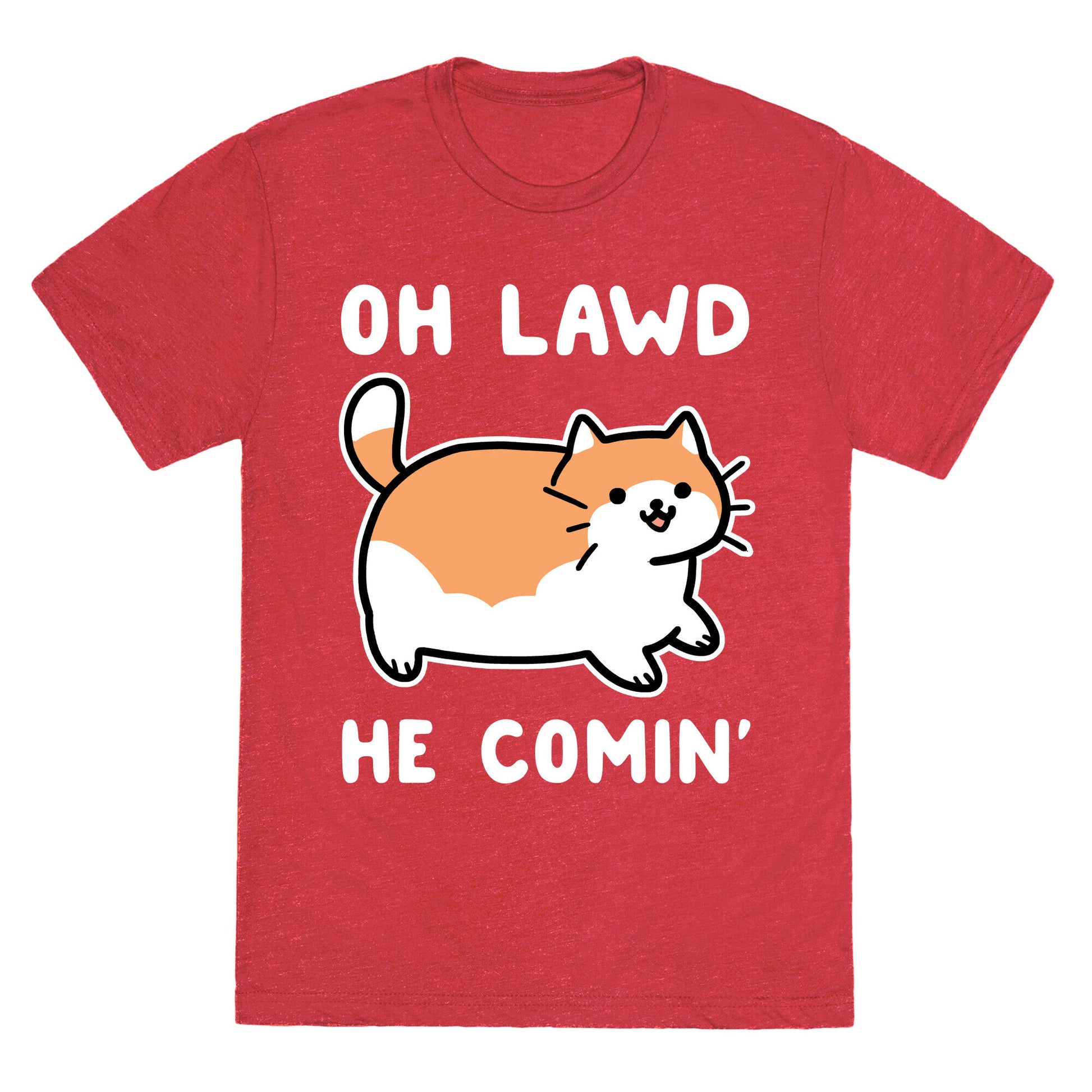 Oh Lawd, He Comin' Unisex Triblend Tee