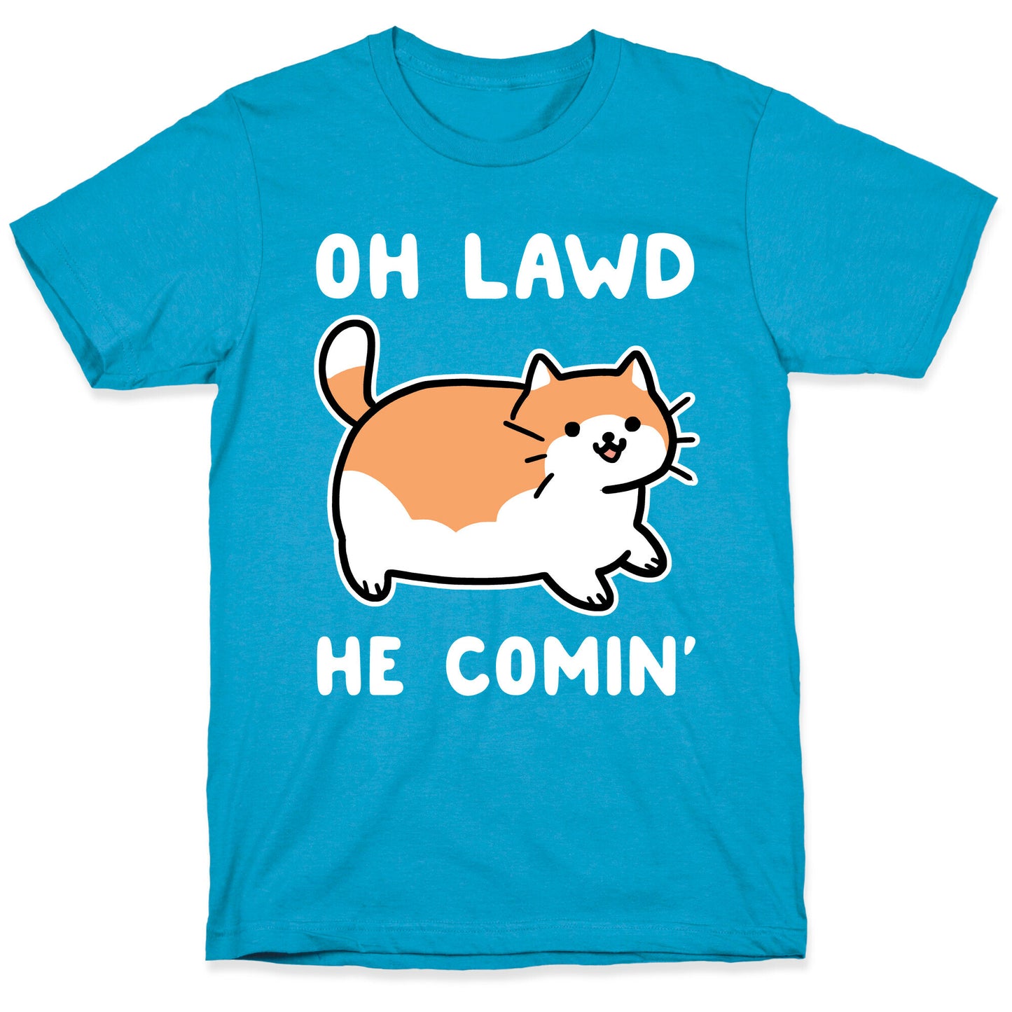 Oh Lawd, He Comin' Unisex Triblend Tee