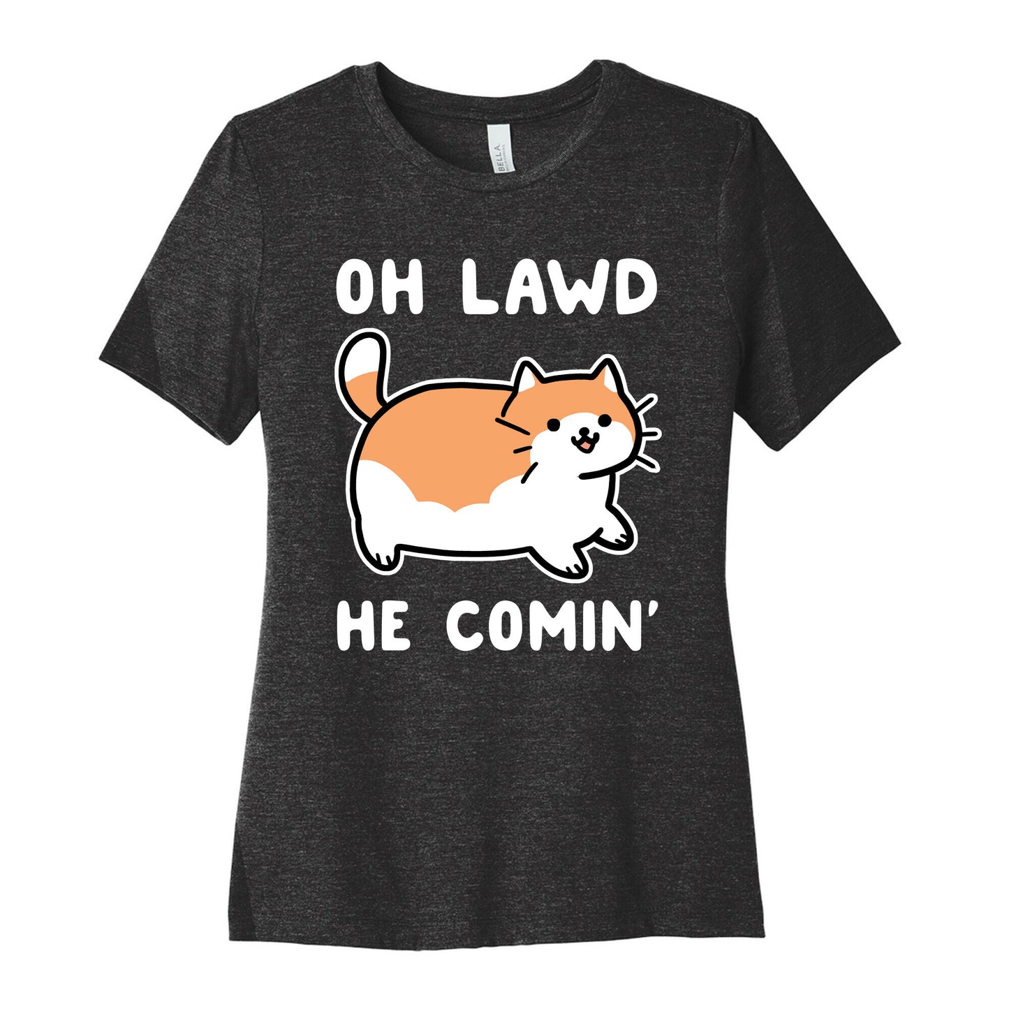 Oh Lawd, He Comin' Women's Cotton Tee
