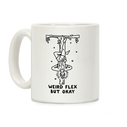 Weird Flex But Okay Tarot Hanged Man Coffee Mug