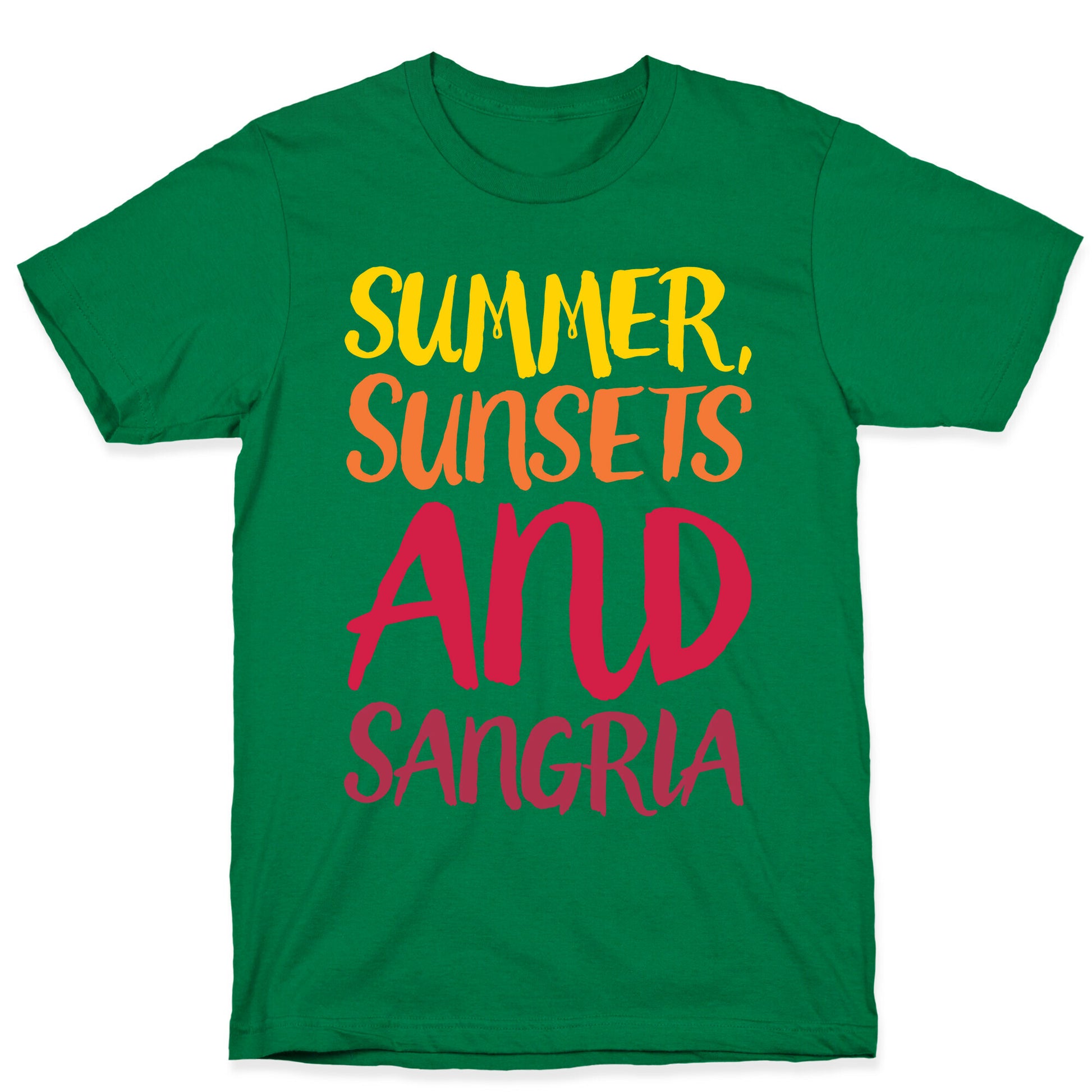 Summer Sunsets and Sangria T-Shirt