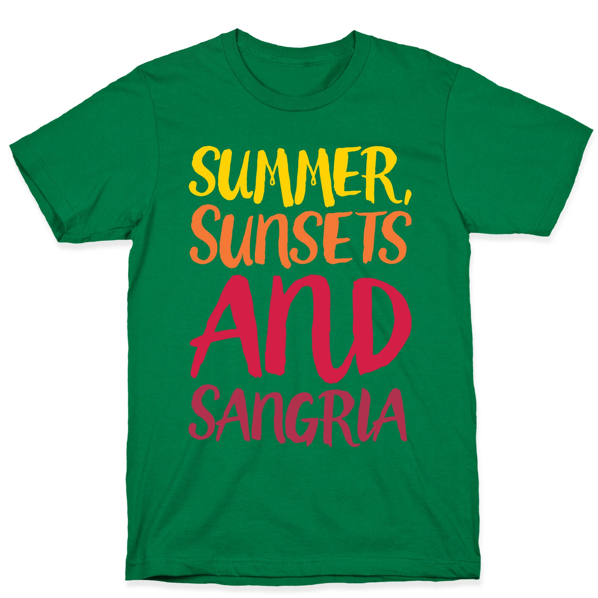Summer Sunsets and Sangria T-Shirt