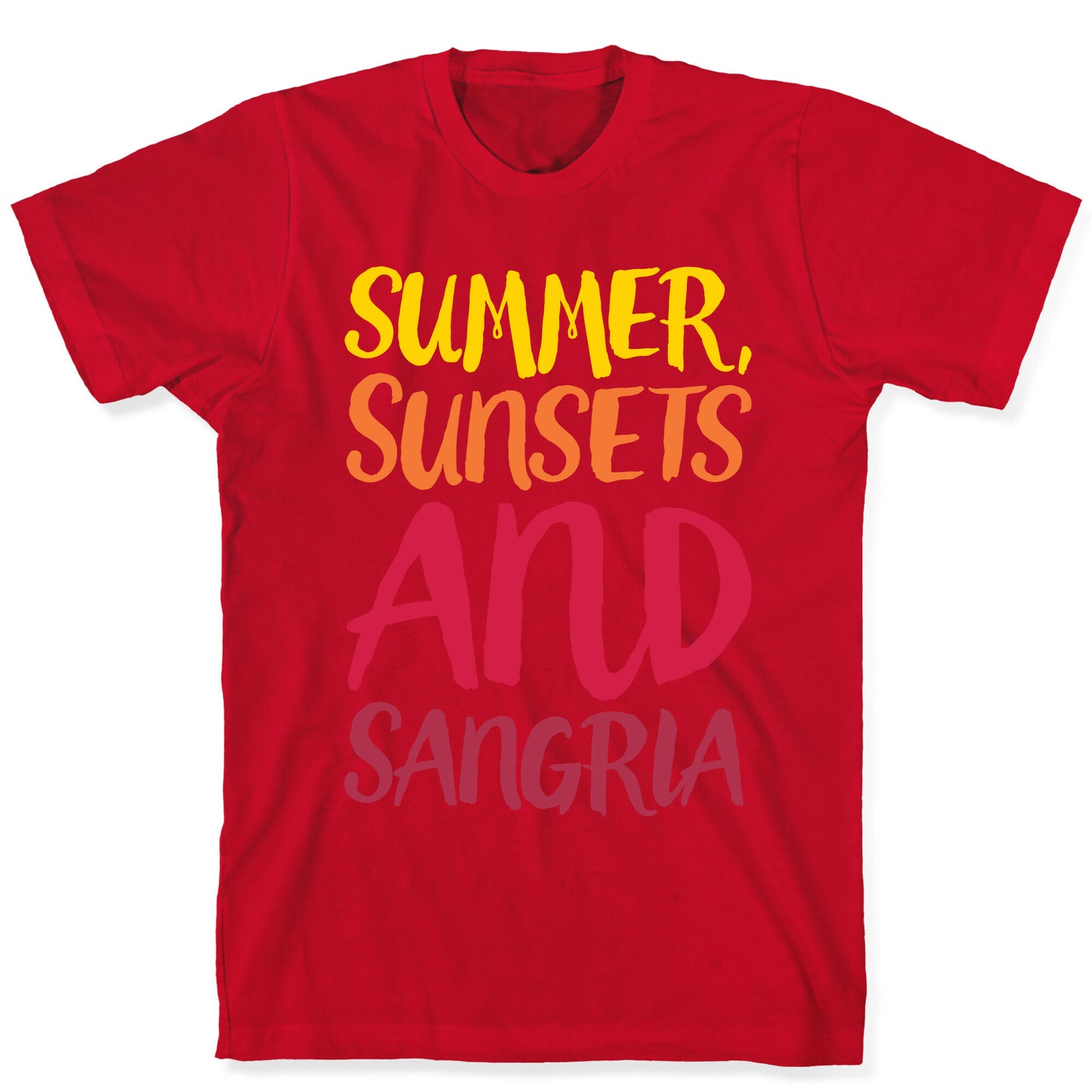 Summer Sunsets and Sangria T-Shirt