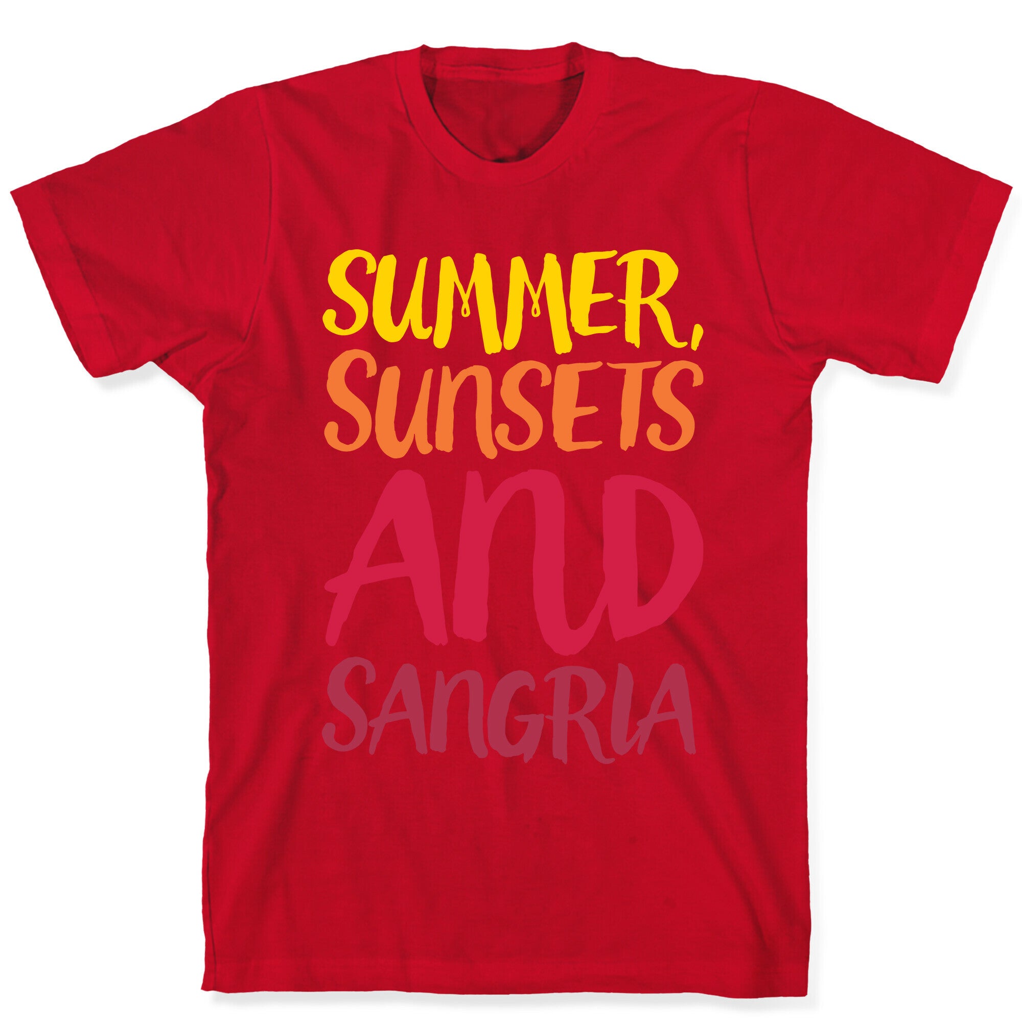 Summer Sunsets and Sangria T-Shirt