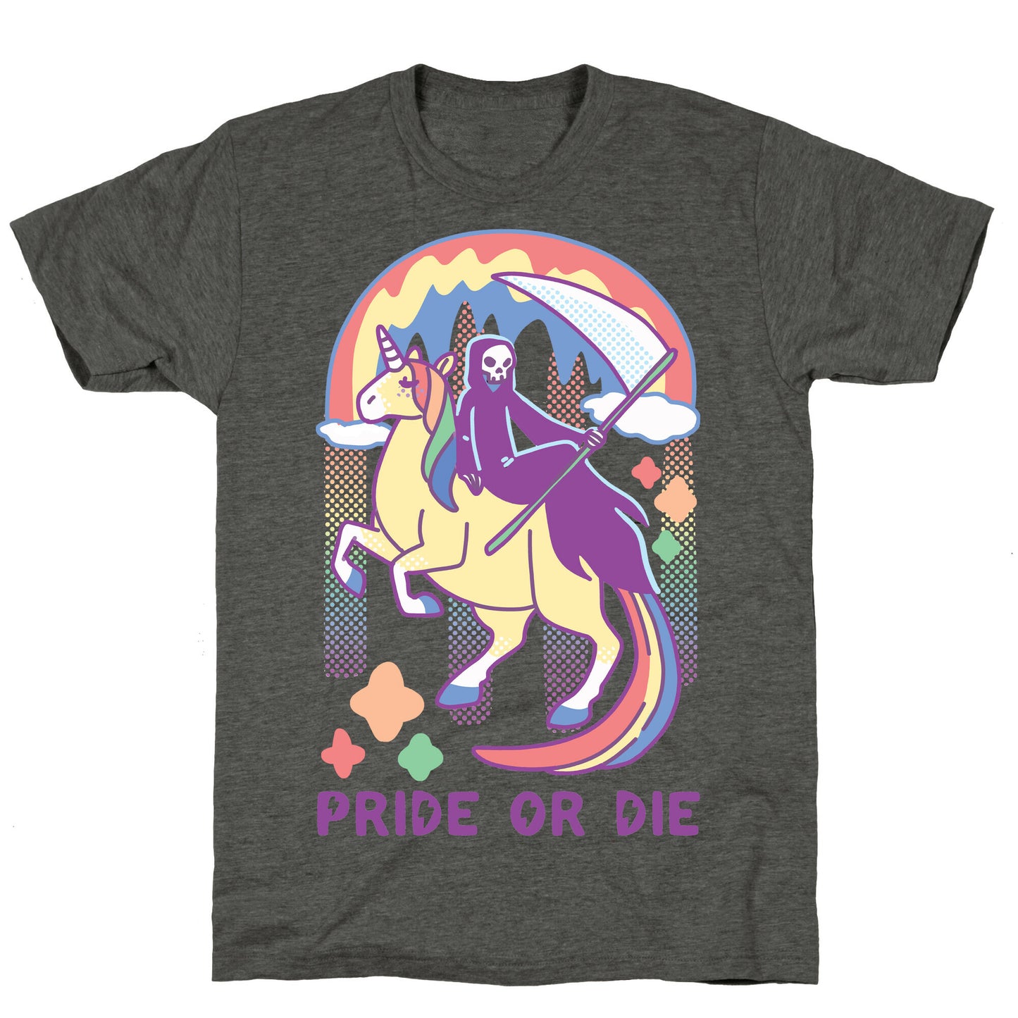 Pride or Die Unisex Triblend Tee