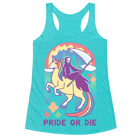 Pride or Die Racerback Tank
