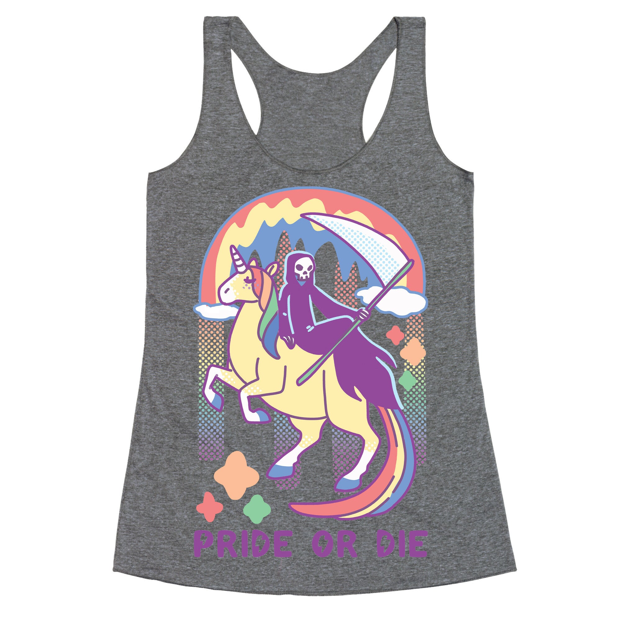 Pride or Die Racerback Tank