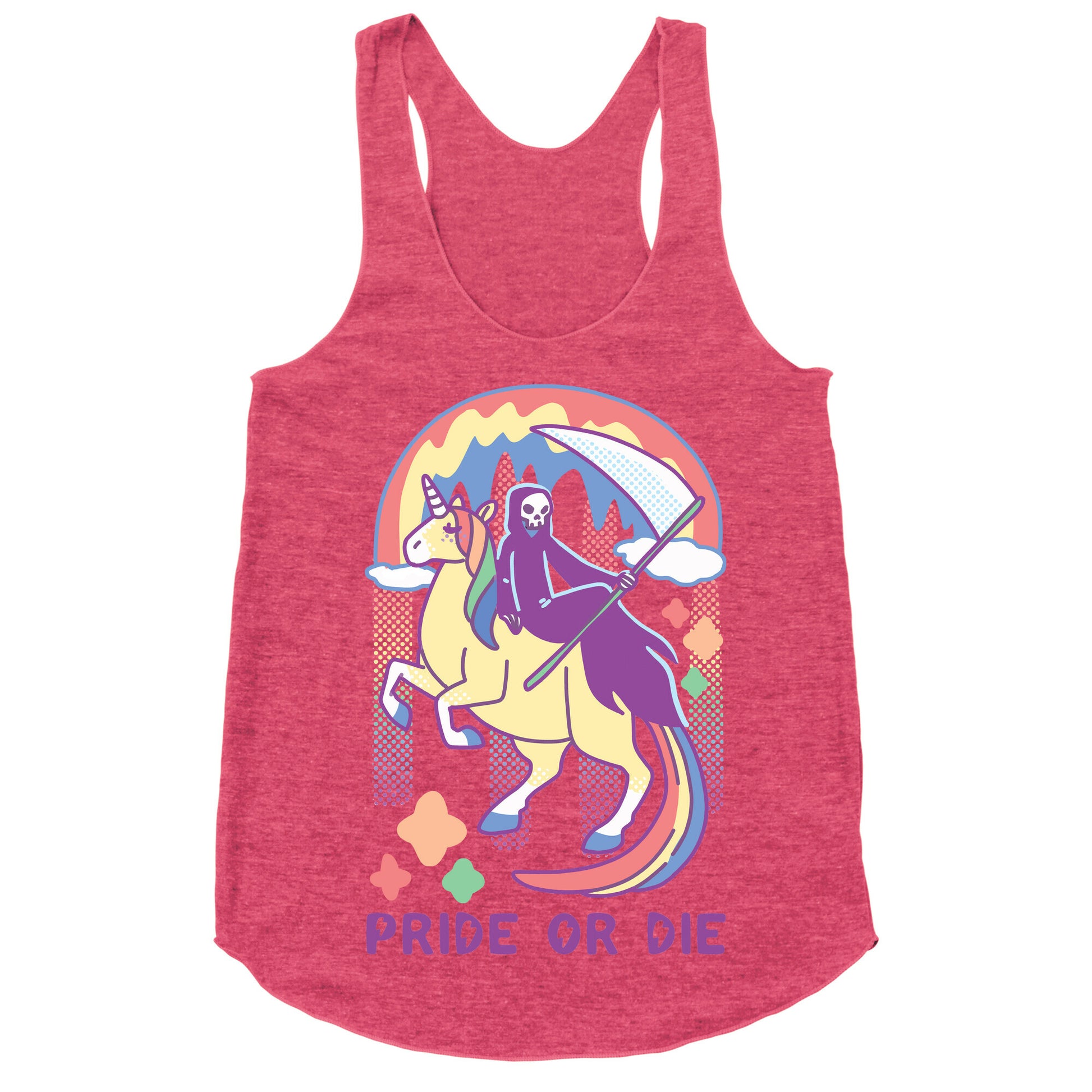 Pride or Die Racerback Tank