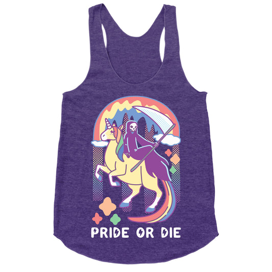 Pride or Die Racerback Tank