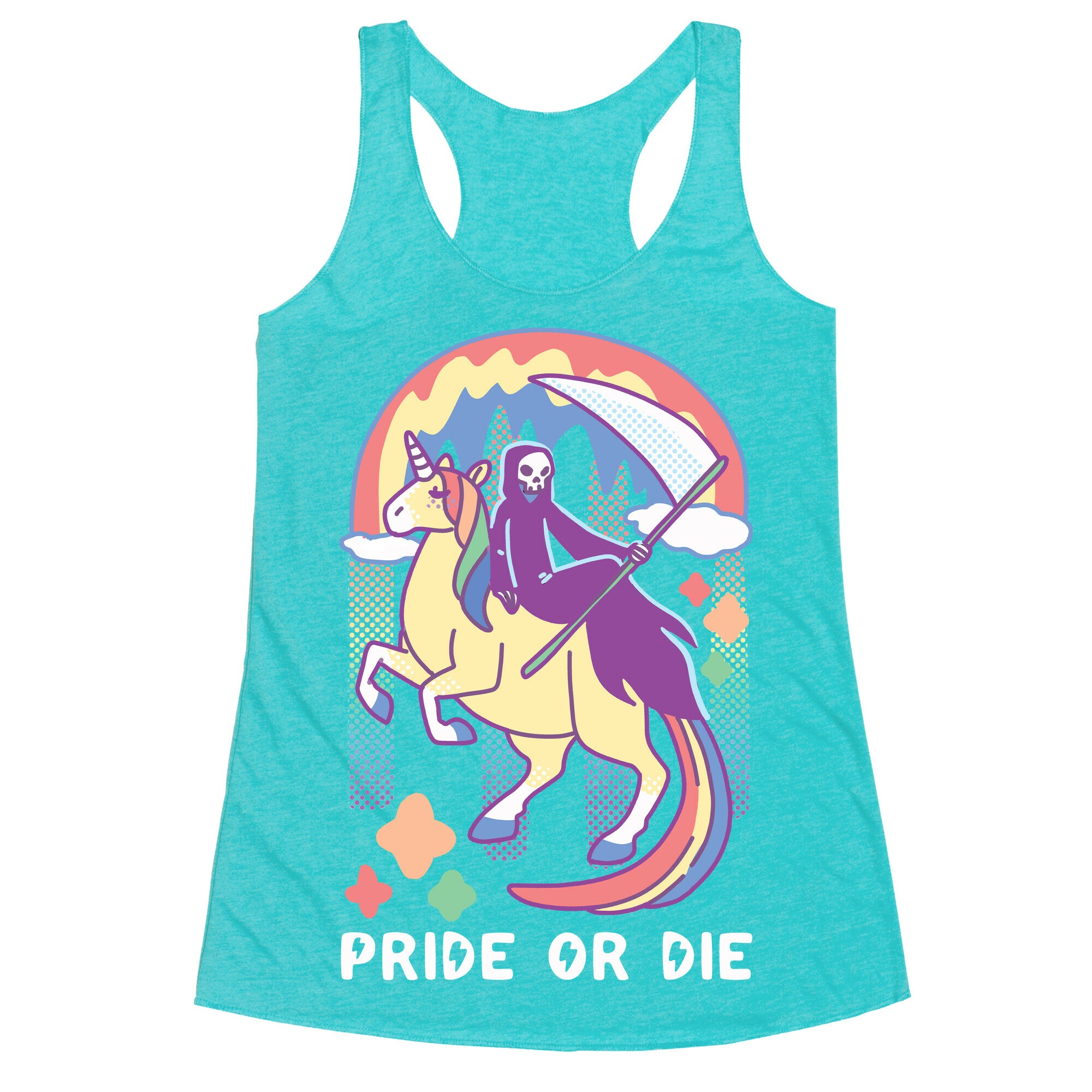 Pride or Die Racerback Tank