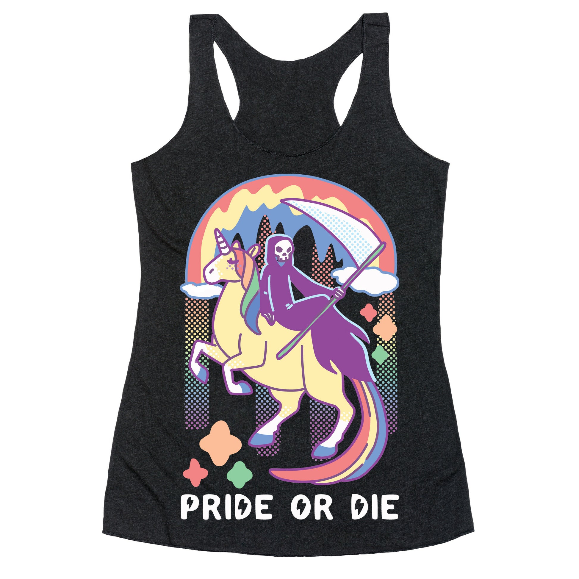 Pride or Die Racerback Tank