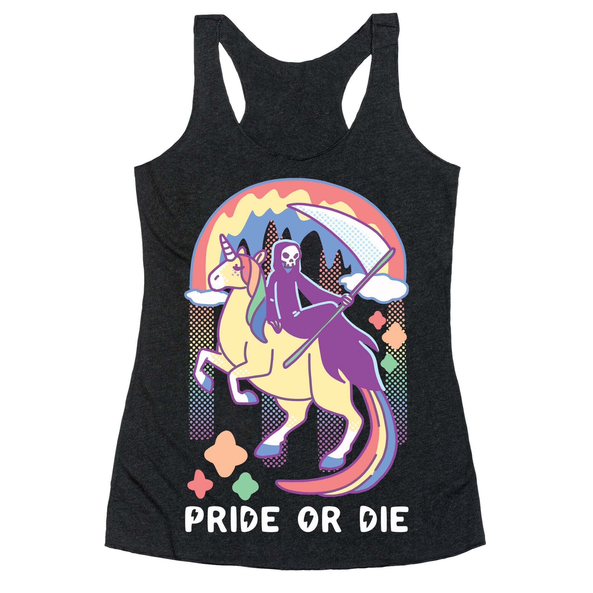 Pride or Die Racerback Tank