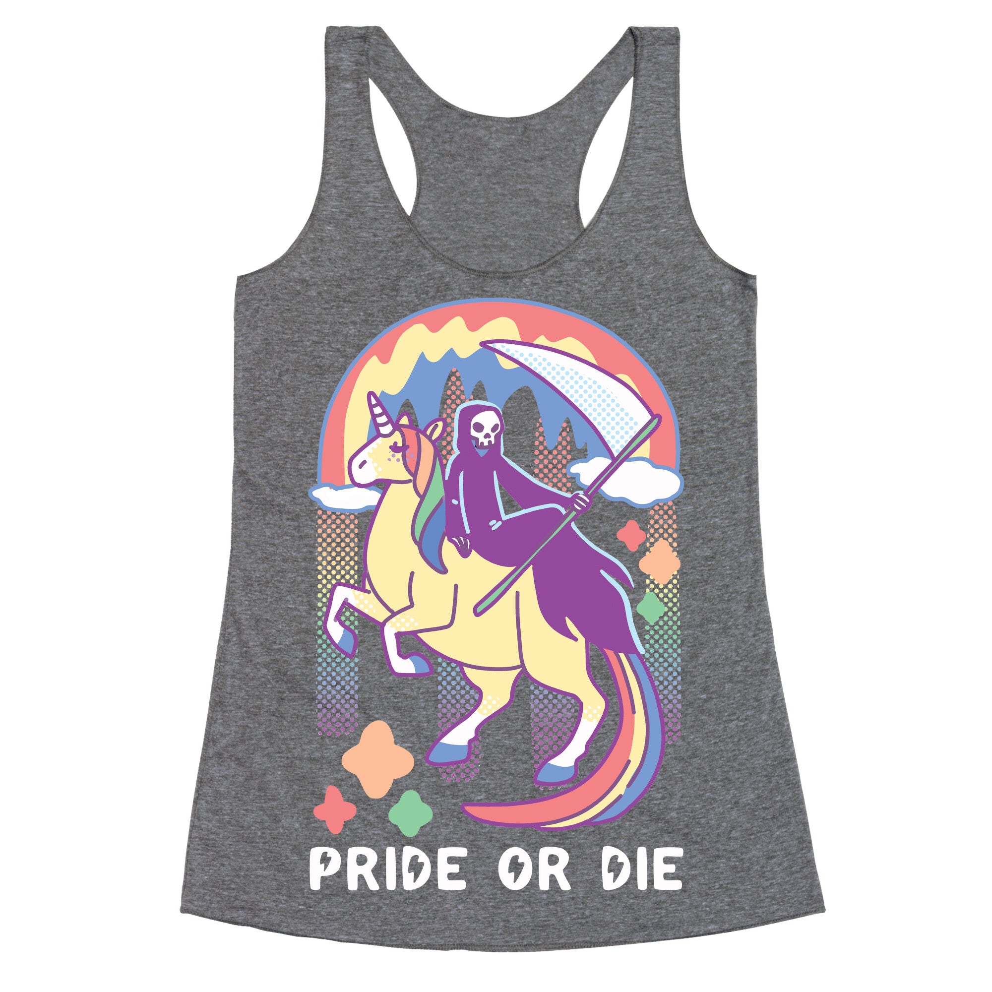 Pride or Die Racerback Tank